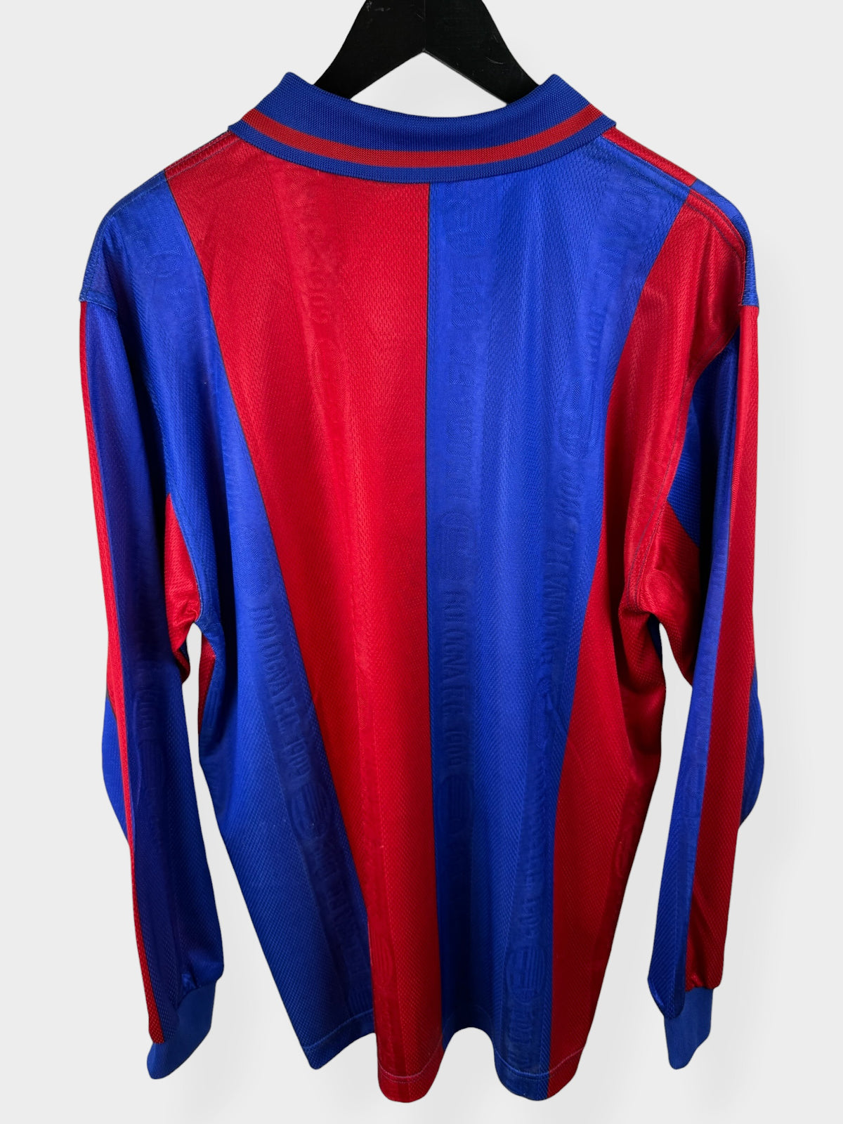 MAILLOT DOMICILE DE BOLOGNE 1996-97 À MANCHES LONGUES XL