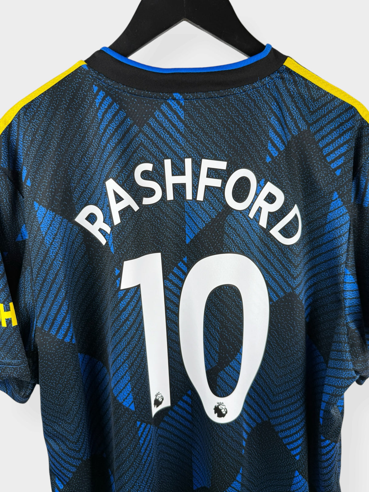 2021-22 MANCHESTER UNITED THIRD SHIRT RASHFORD #10 XXL - Authentic Football Club