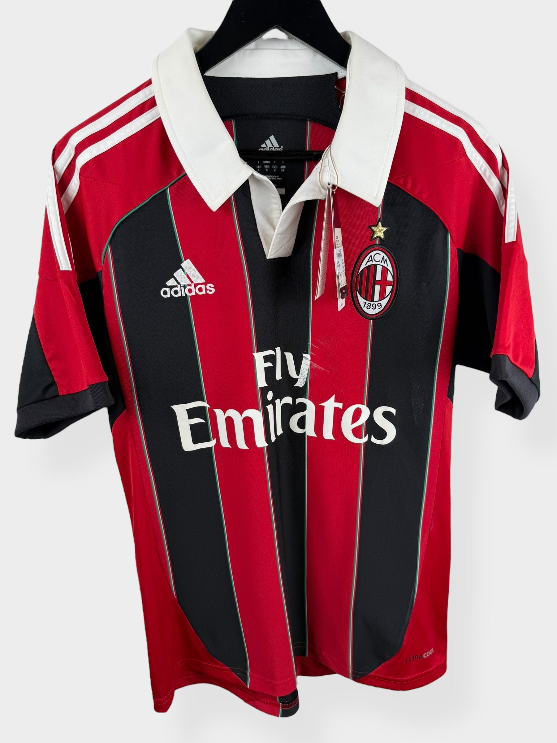 2012-13 AC MILAN HOME SHIRT BALOTELLI #45 S