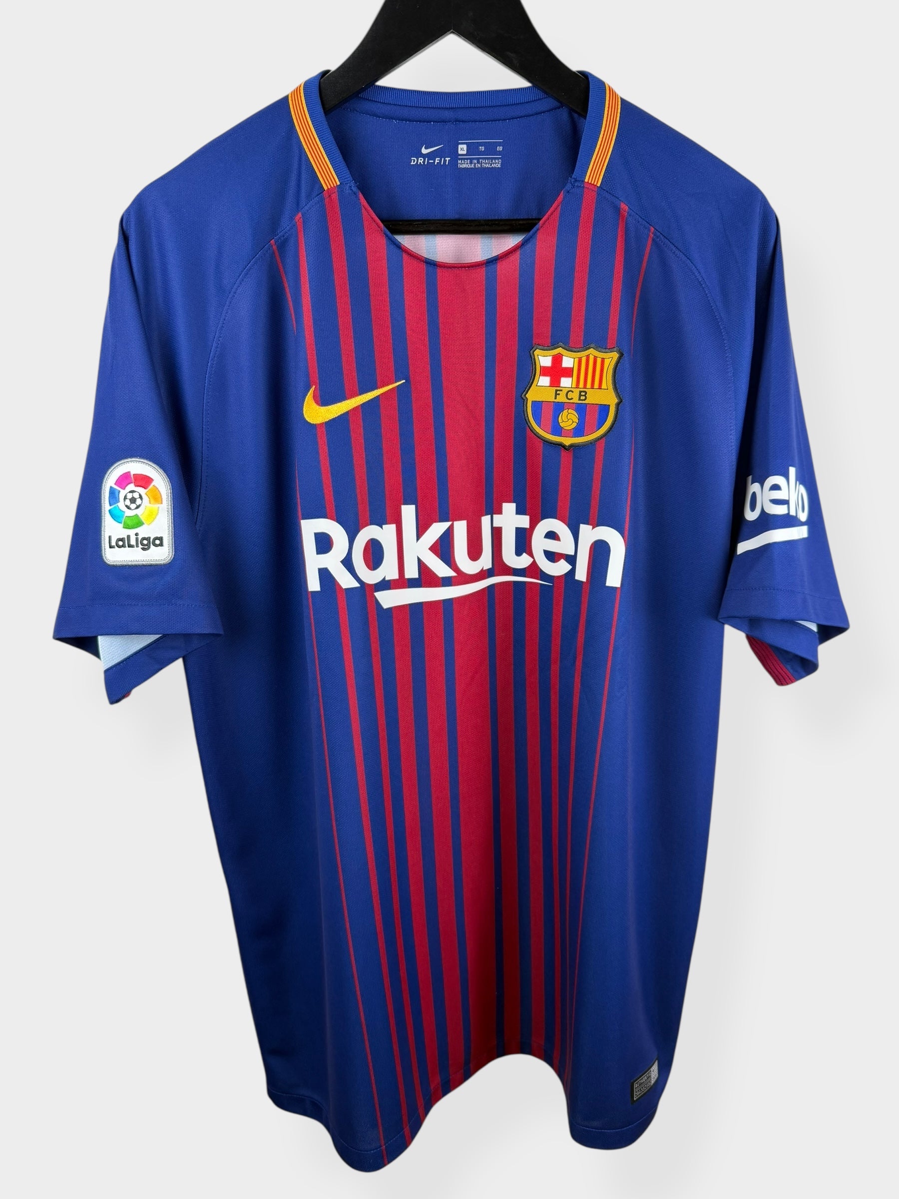 2017-18 BARCELONA HOME SHIRT MESSI #10 XL