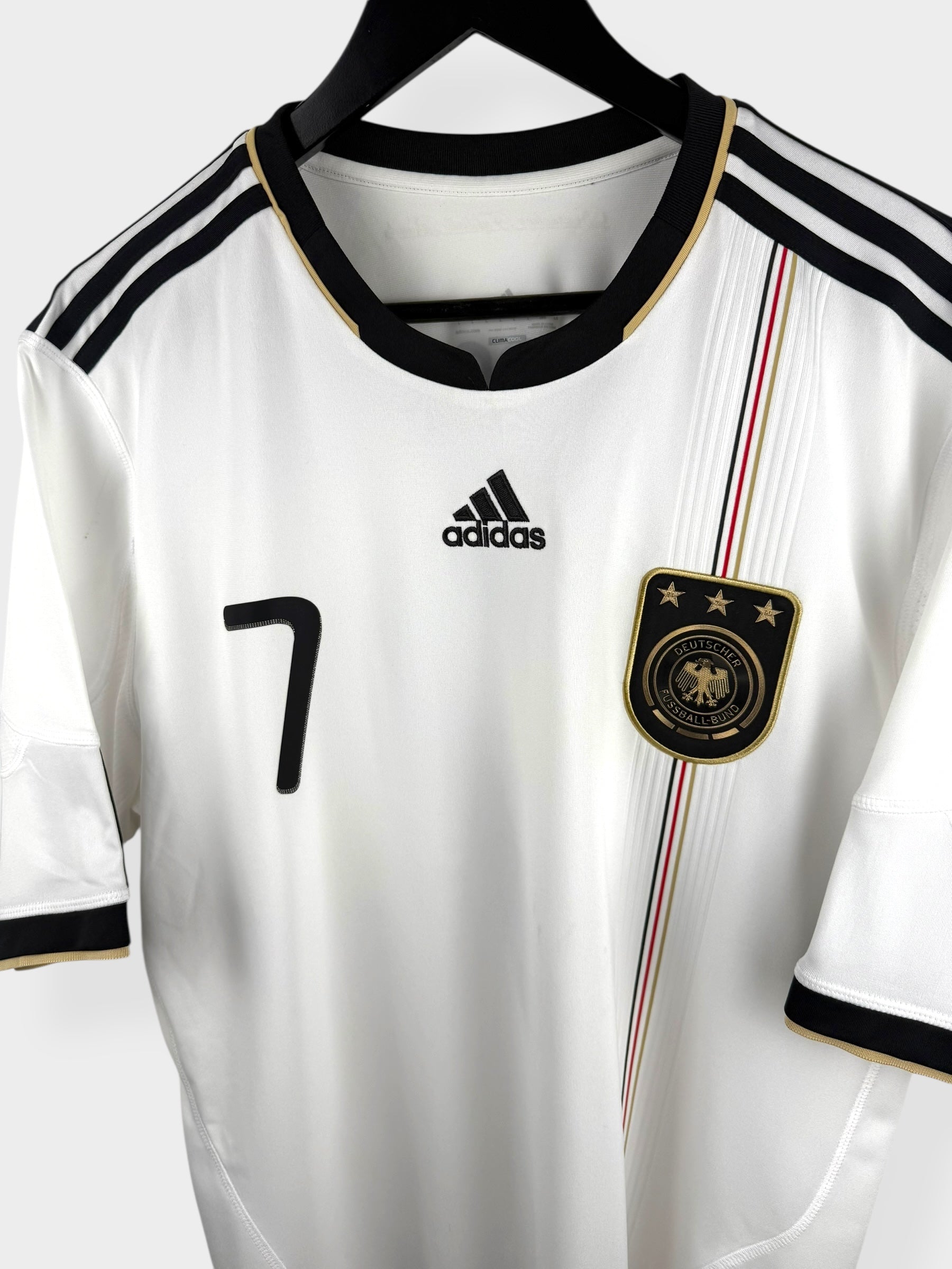 2010-11 GERMANY HOME SHIRT SCHWEINSTEIGER #7 L - Authentic Football Club