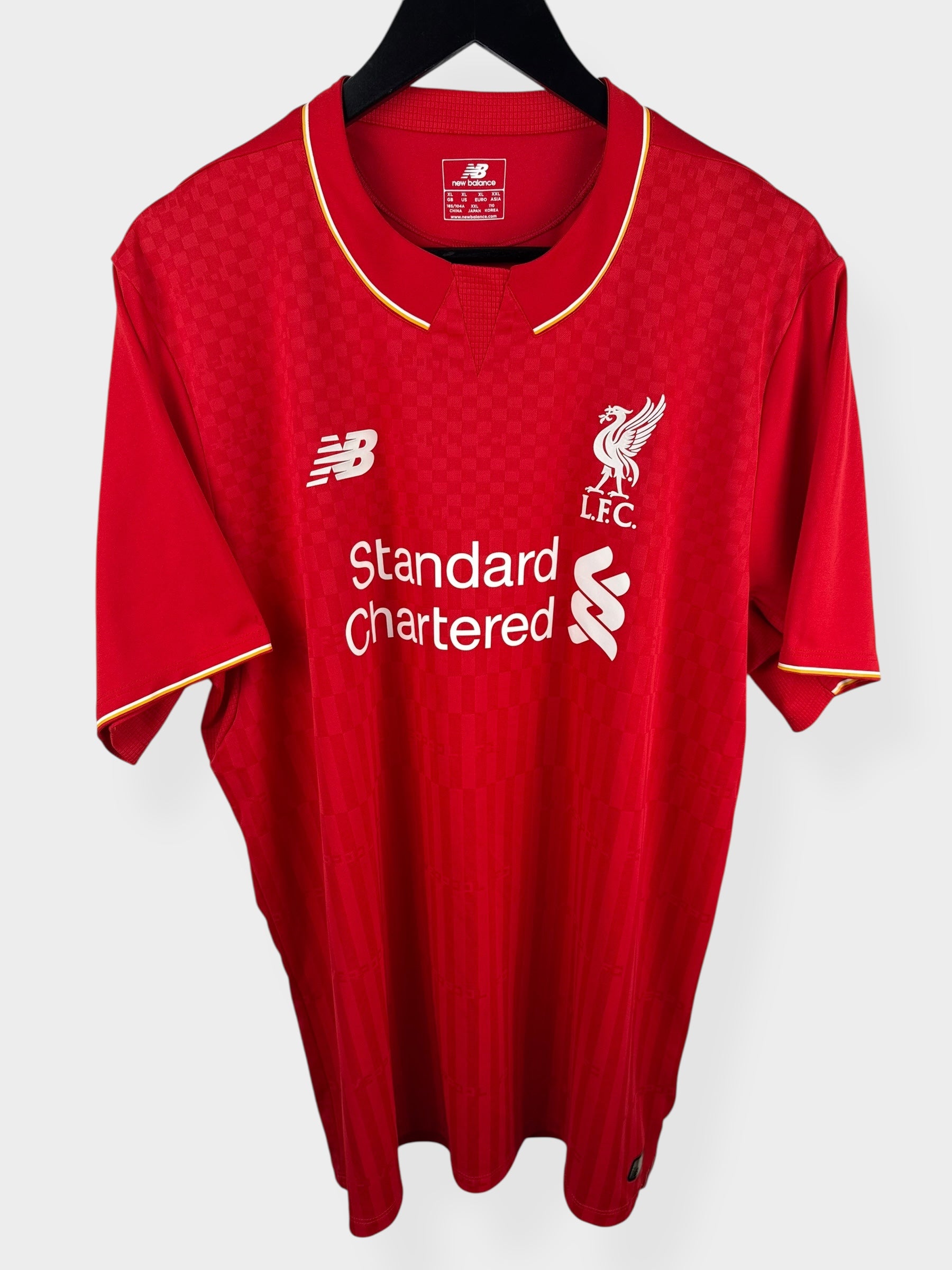 2015-16 LIVERPOOL HOME SHIRT XL - Authentic Football Club
