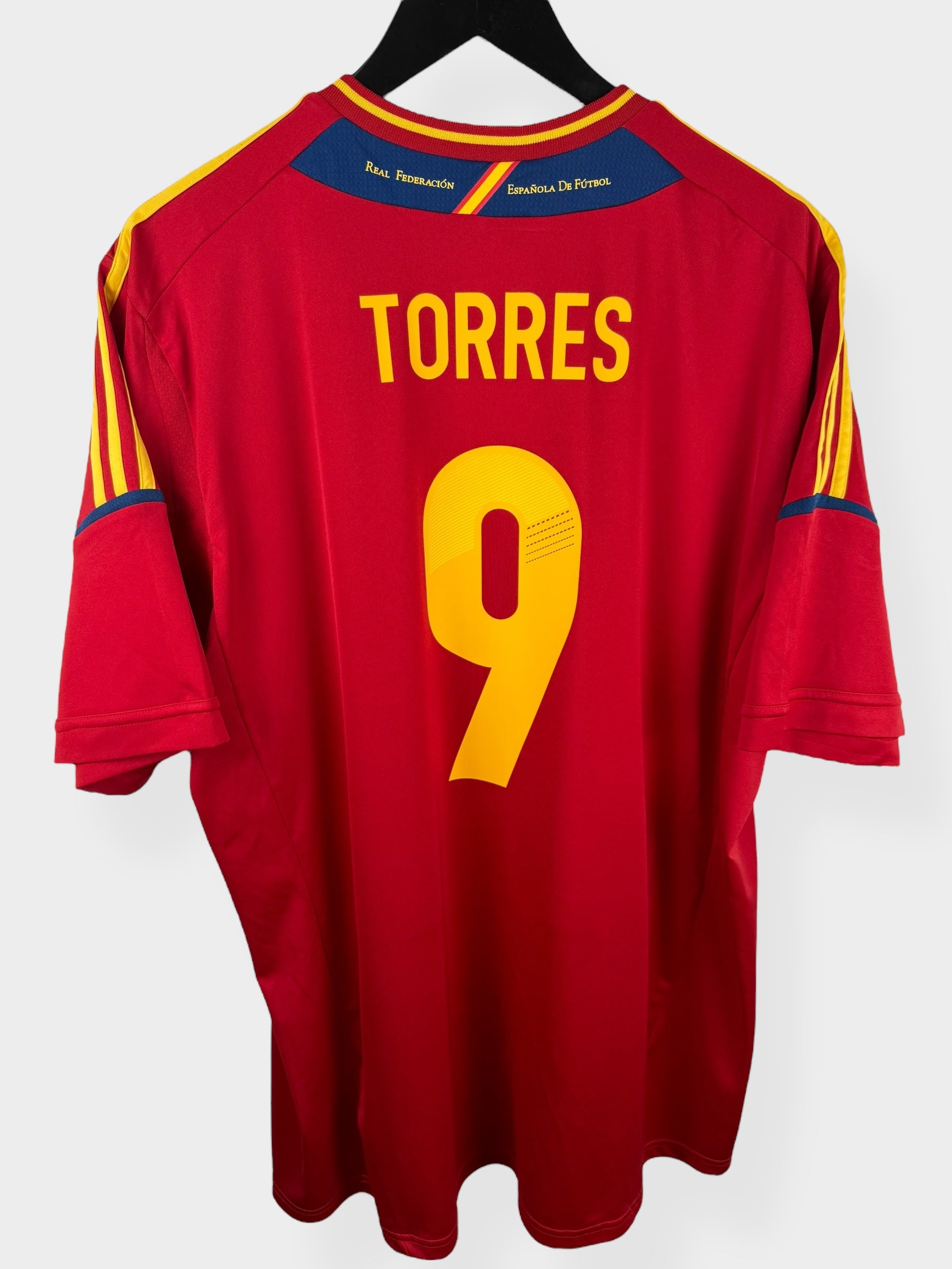 2011-12 SPAIN HOME SHIRT TORRES #9 XXL