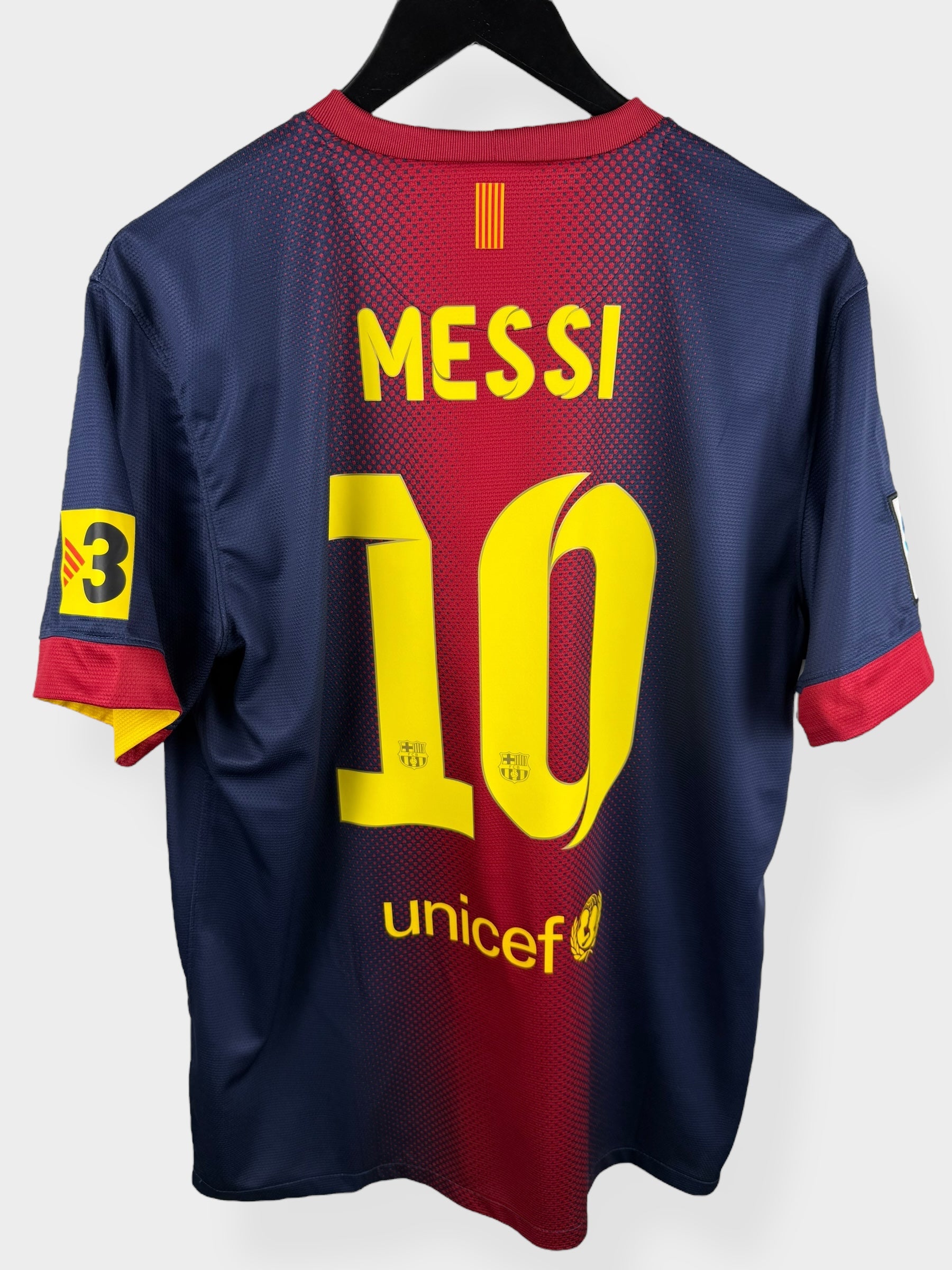 2012-13 BARCELONA HOME SHIRT MESSI #10 L - Authentic Football Club