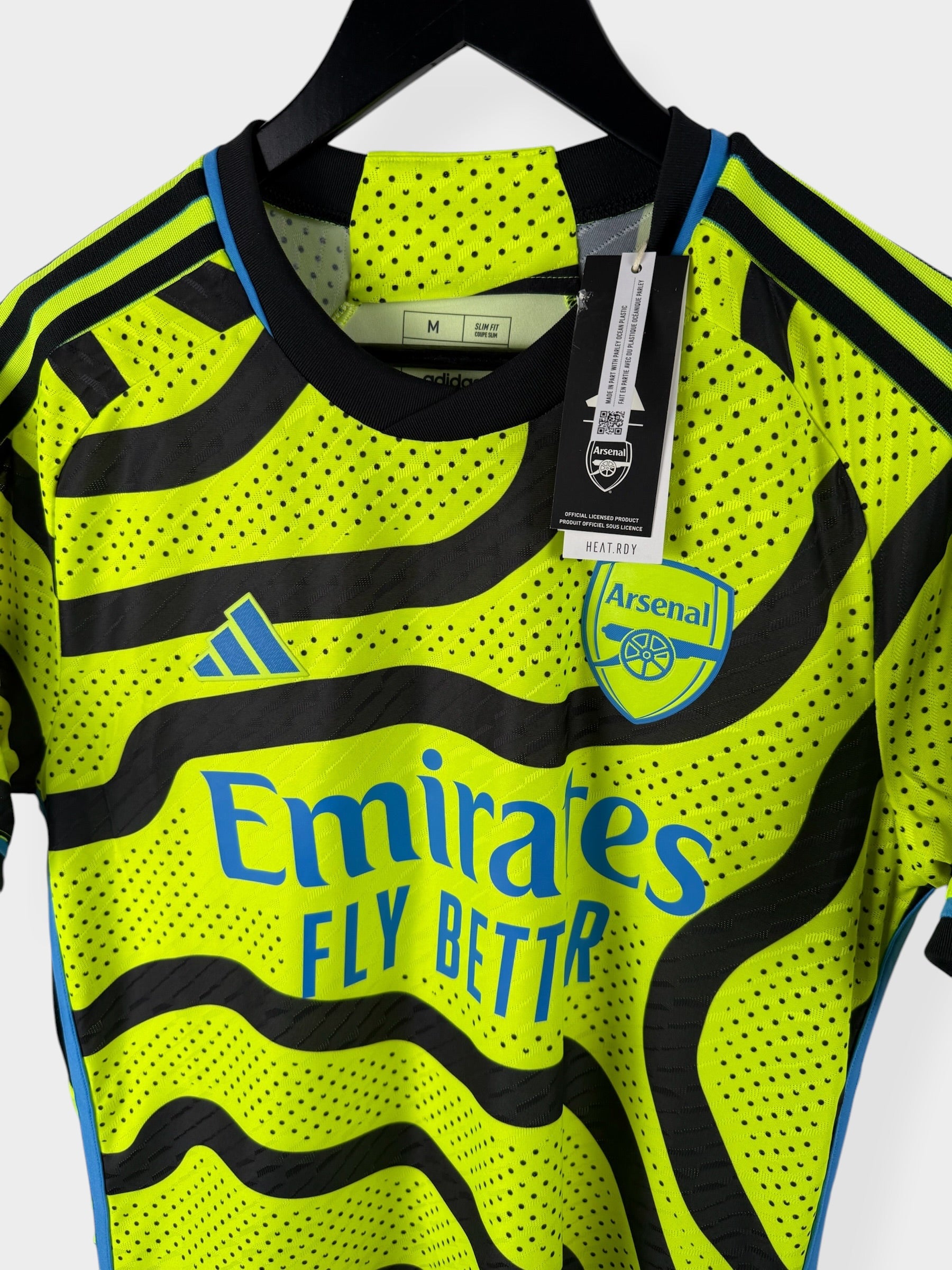 2023-24 ARSENAL AWAY SHIRT PLAYER ISSUE SAKA #7 M