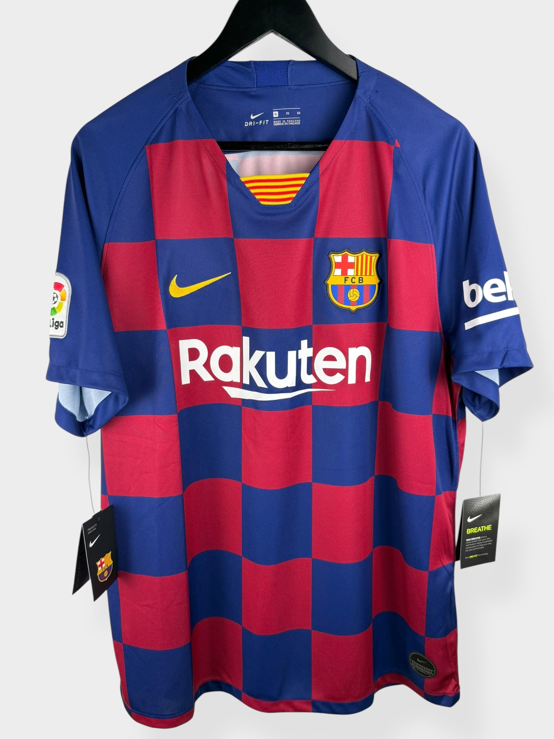 2019-20 BARCELONA HOME SHIRT MESSI #10 XL