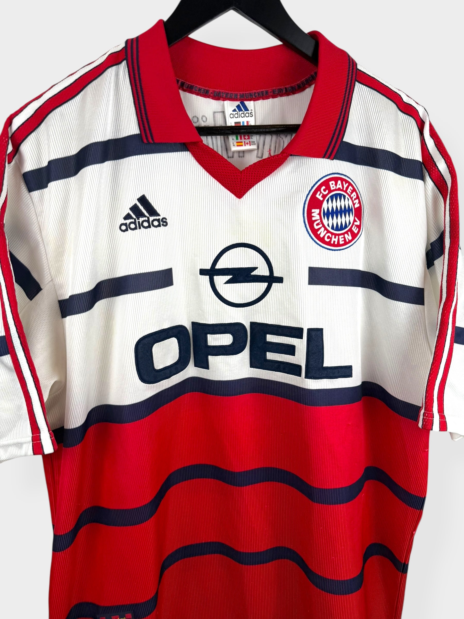 1998-00 BAYERN MUNICH AWAY SHIRT XL - Authentic Football Club