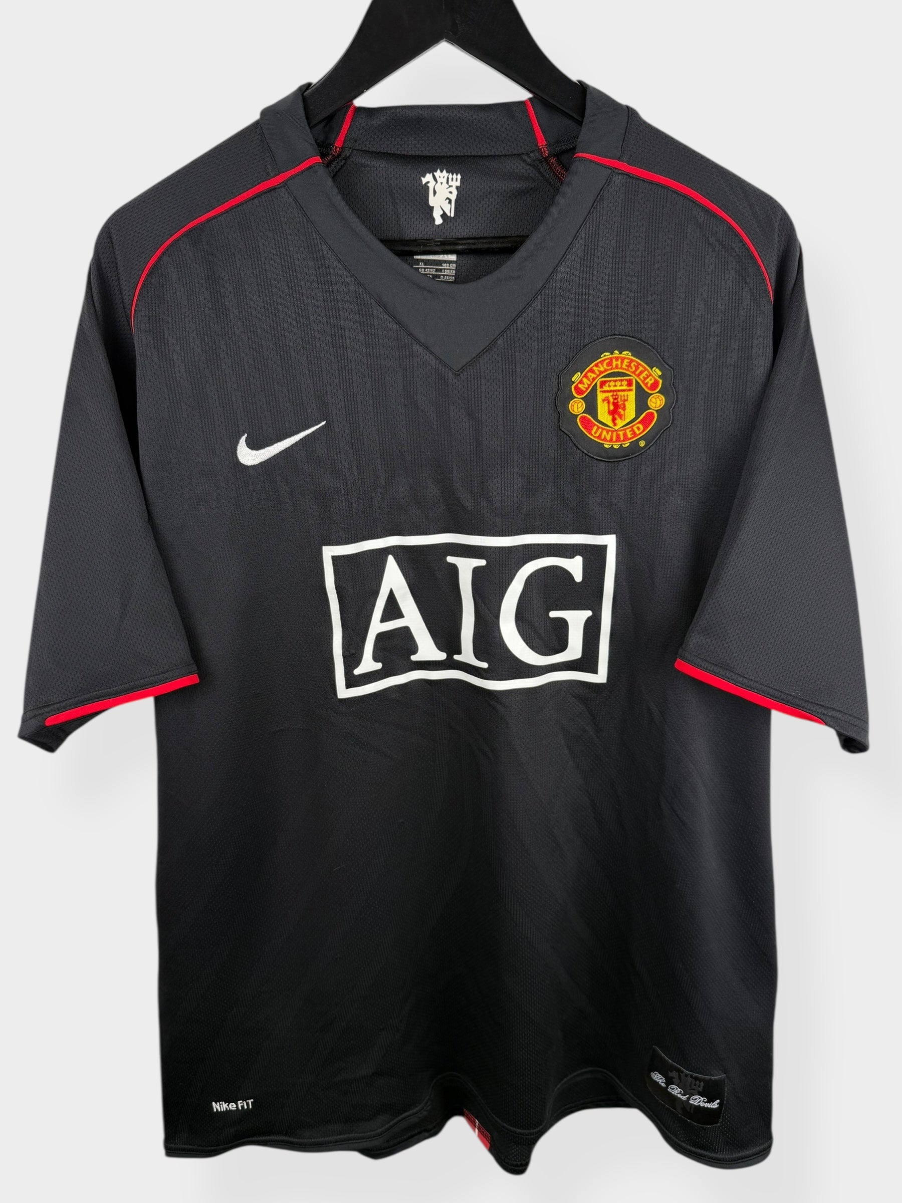 2007-08 MANCHESTER UNITED AWAY SHIRT RONALDO #7 XL - Authentic Football Club