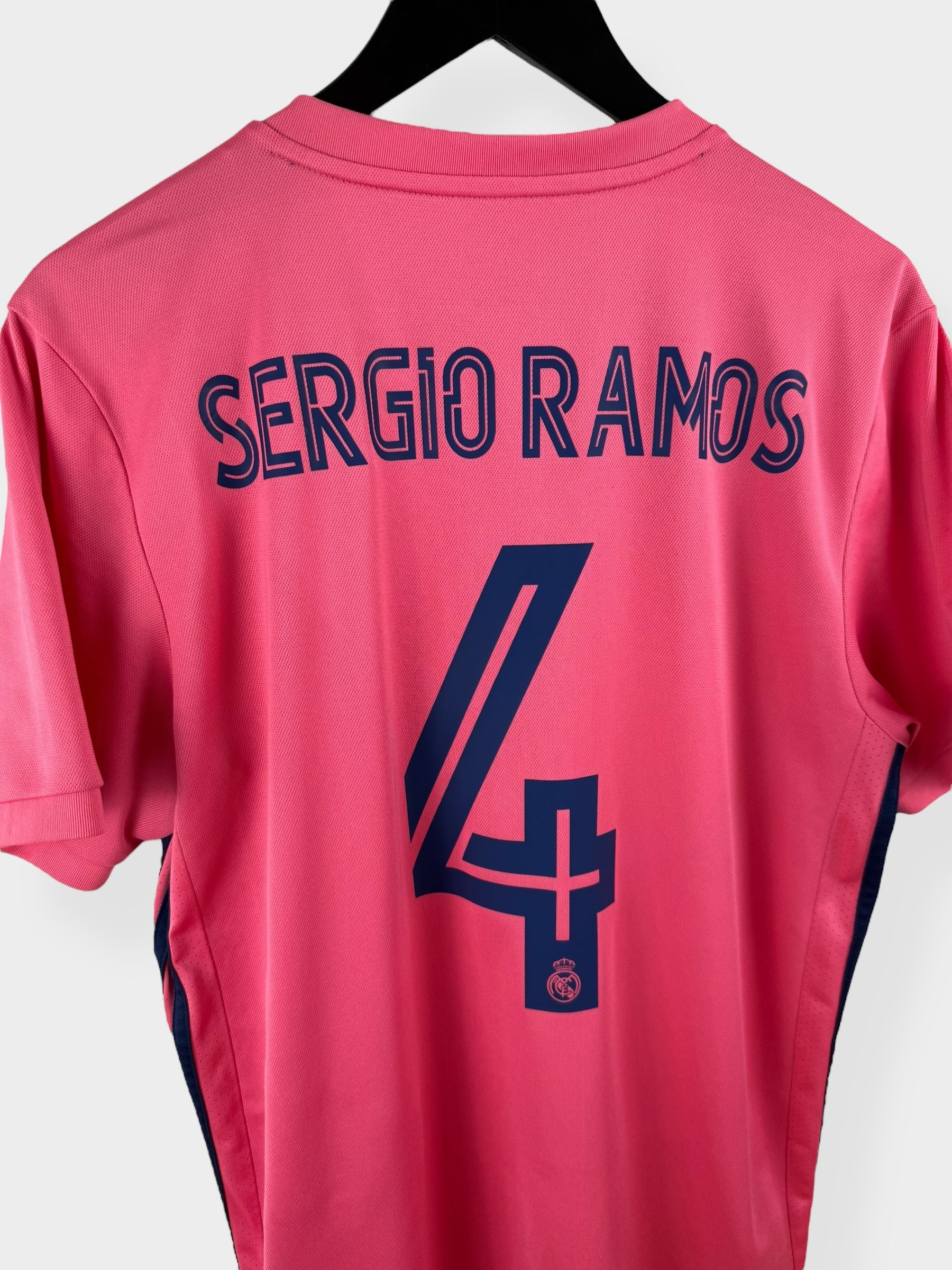 2020-21 REAL MADRID AWAY SHIRT SERGIO RAMOS #4 M