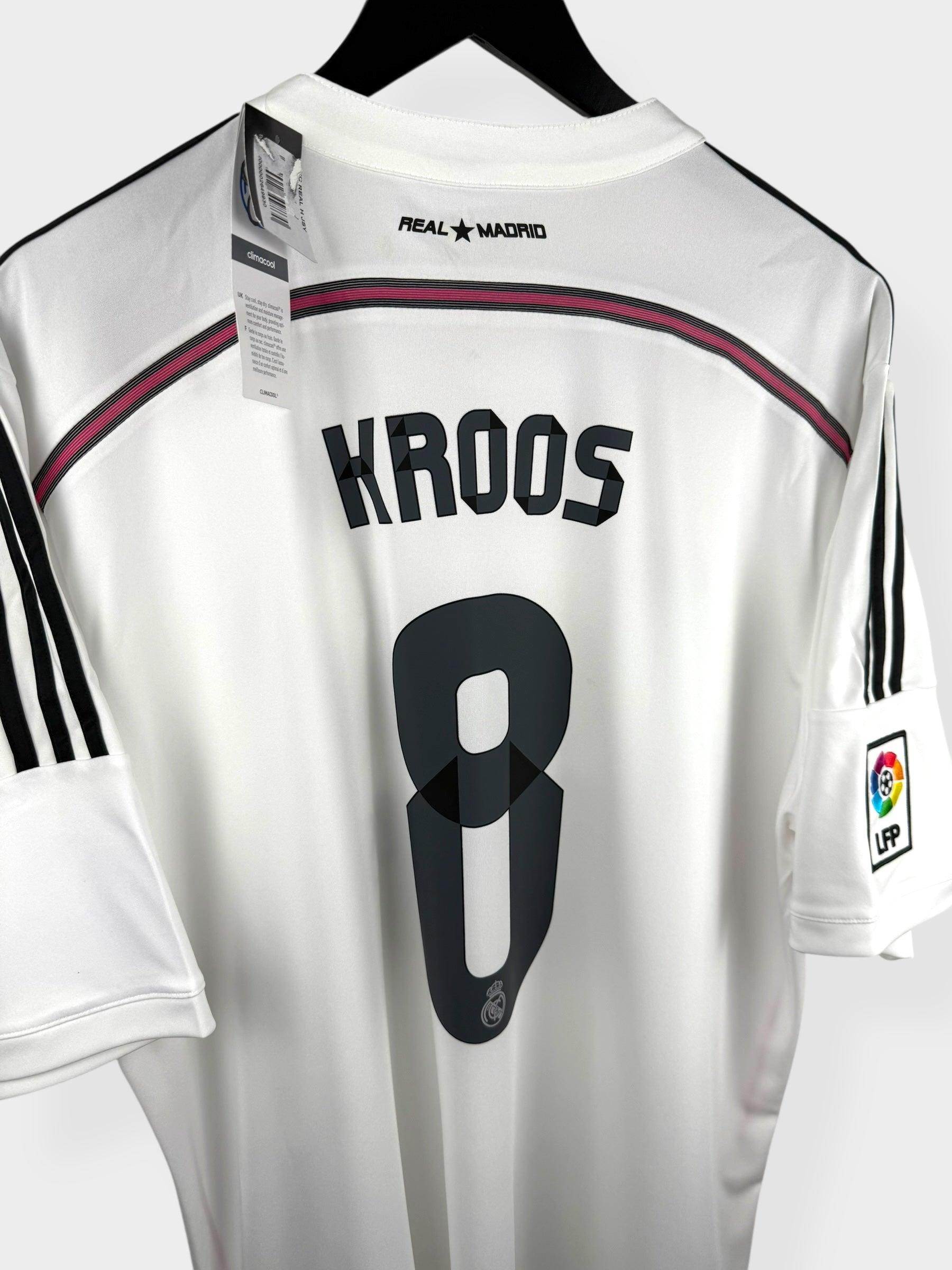 2014-15 REAL MADRID HEIMTRIKOT KROOS #8 XXL