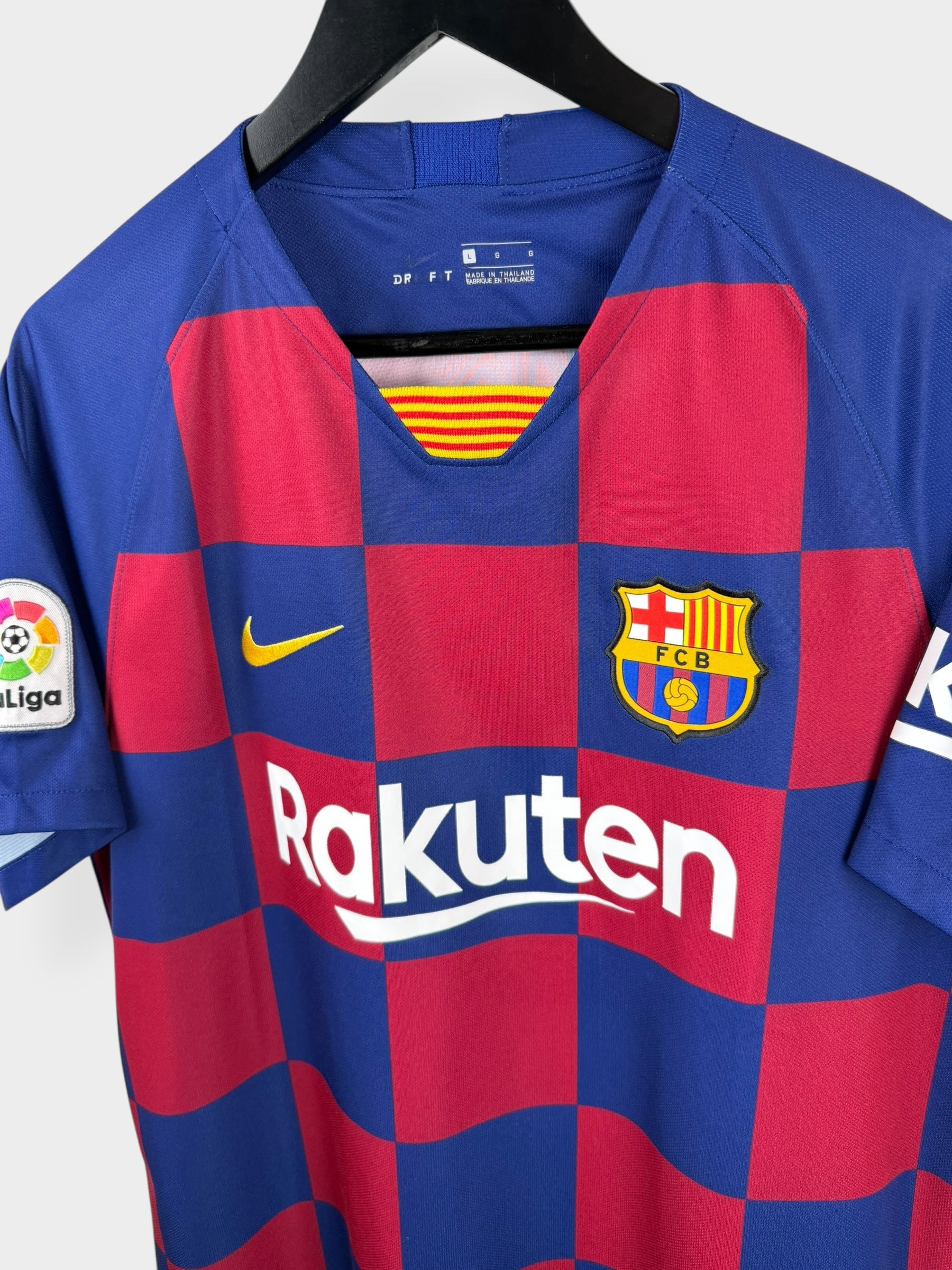 2019-20 BARCELONA HOME SHIRT MESSI #10 L