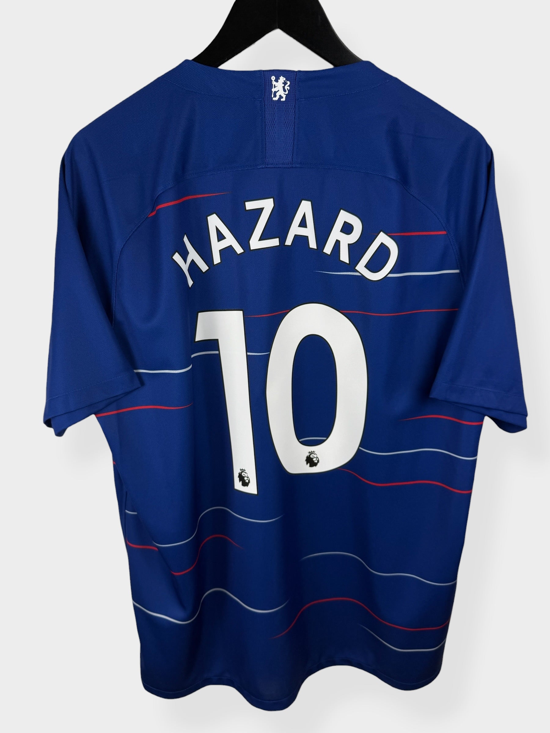 MAILLOT DOMICILE CHELSEA 2018-19 HAZARD #10 XL