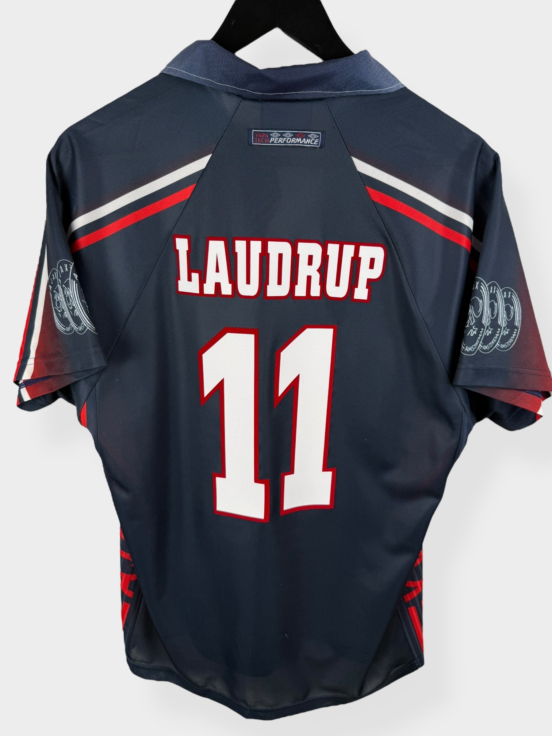 1997-98 AJAX AWAY SHIRT LAUDRUP #10 M
