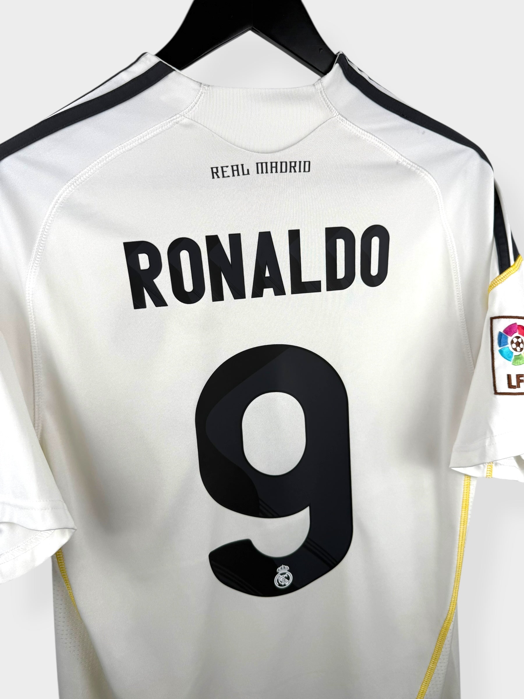 2009-10 REAL MADRID THUISSHIRT RONALDO #9 M