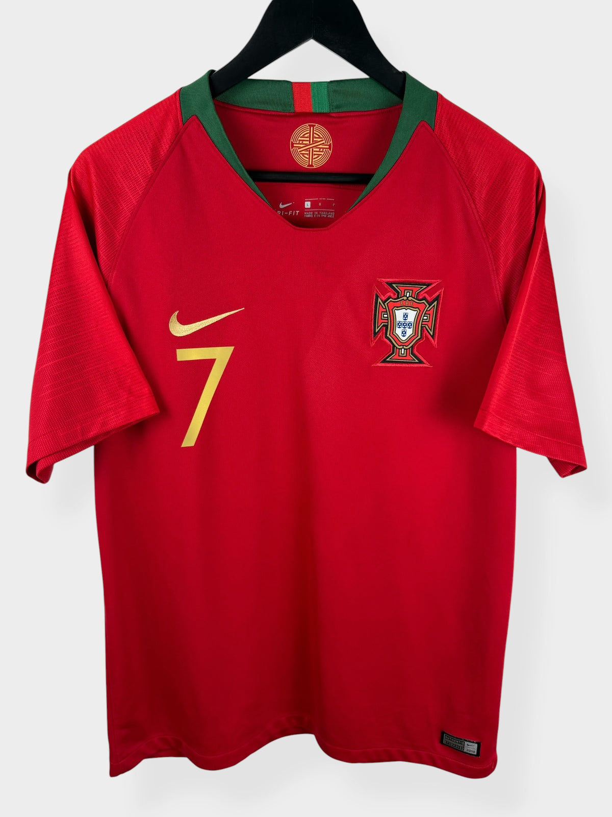 MAILLOT DOMICILE PORTUGAL 2018-19 RONALDO #7 L