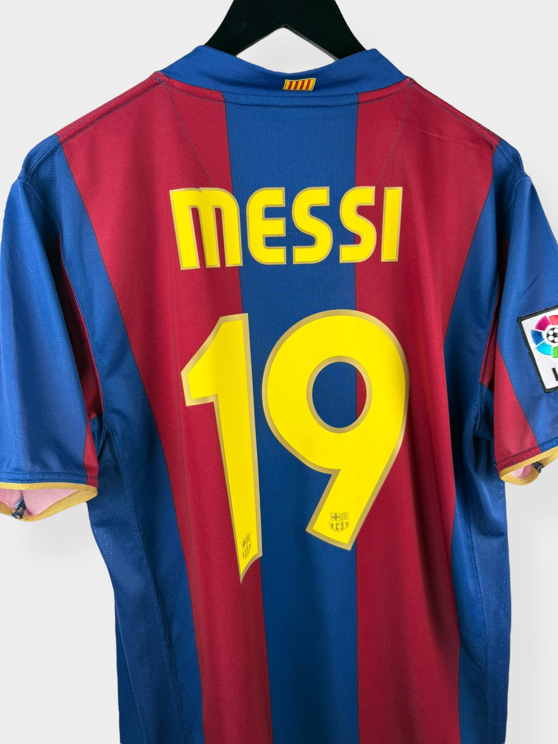 2007-08 BARCELONA THUISSHIRT MESSI #19 L