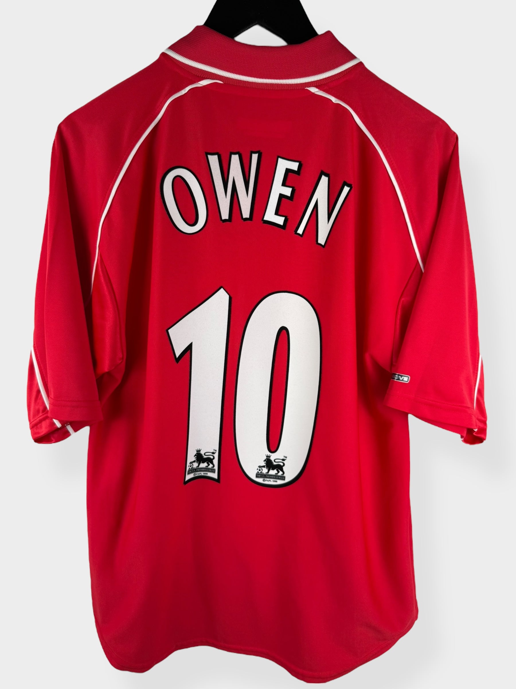 2000-02 LIVERPOOL HOME SHIRT OWEN #10 M