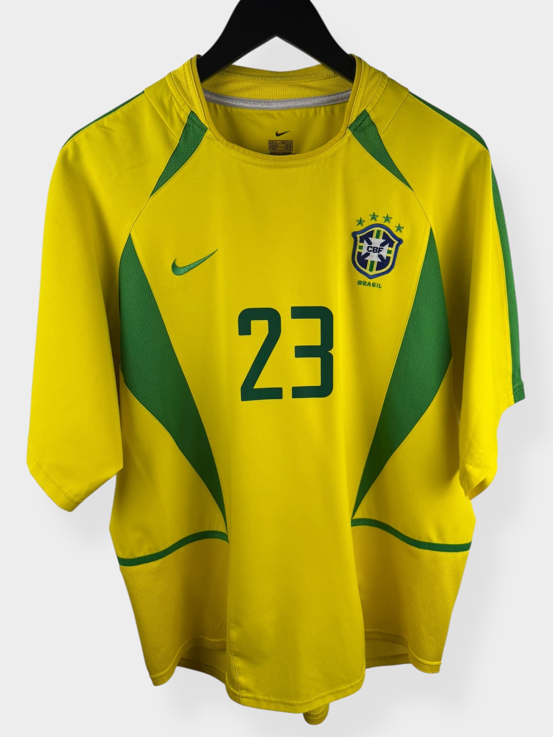 2002-04 BRAZIL HOME SHIRT KAKA #23 M