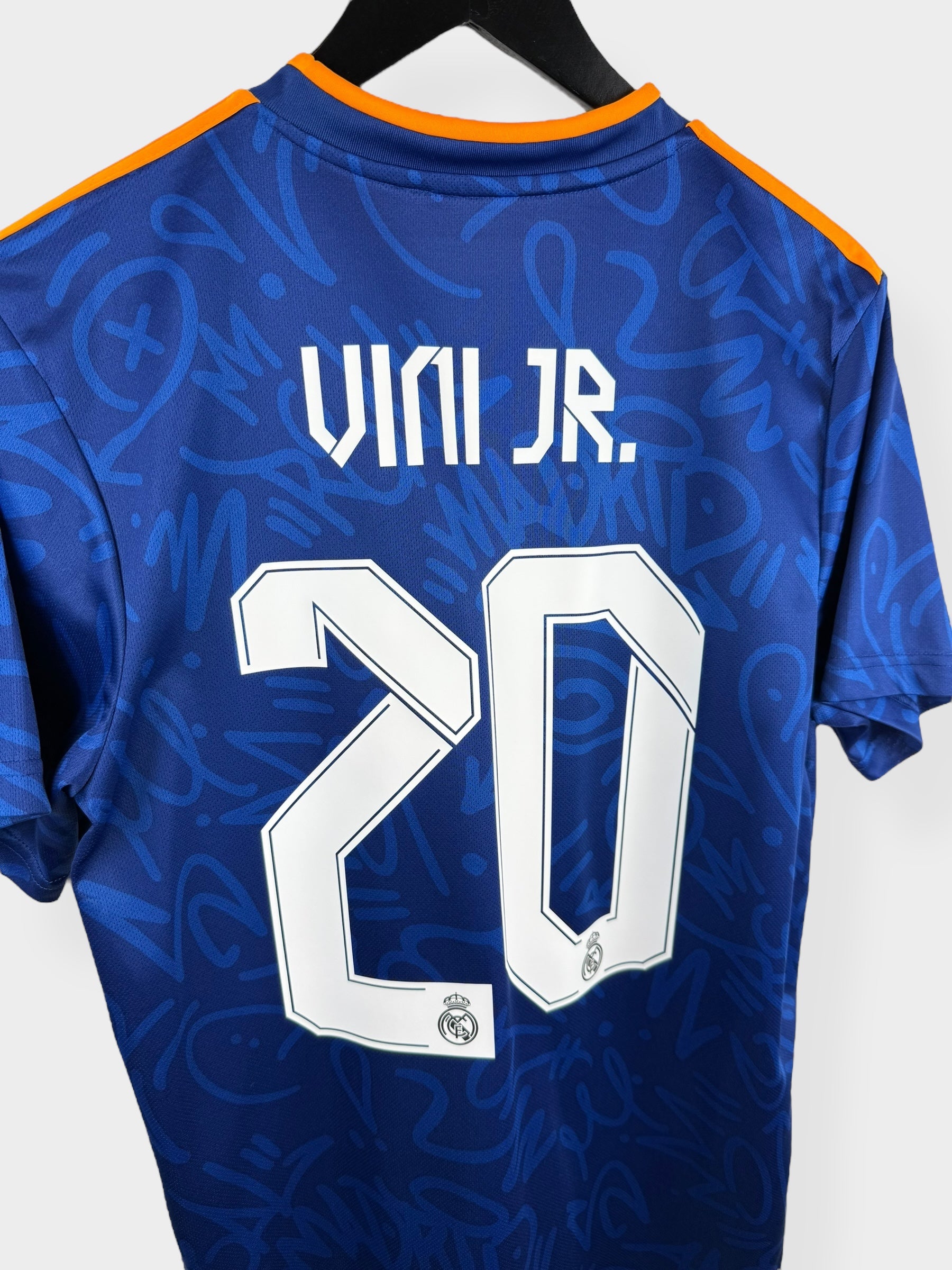 2021-22 REAL MADRID AUSWÄRTSTRIKOT VINI JR #20 M