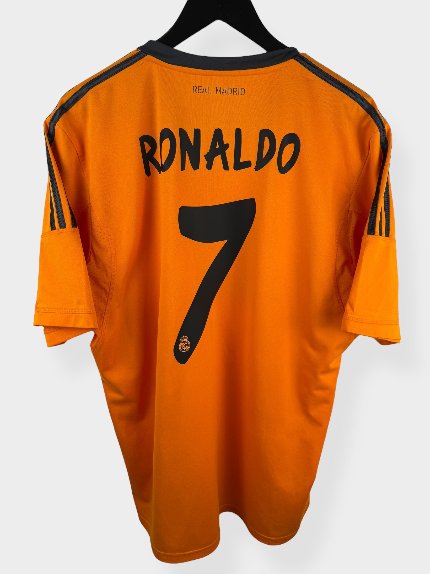 2013-14 REAL MADRID THIRD SHIRT RONALDO #7 XL - Authentic Football Club