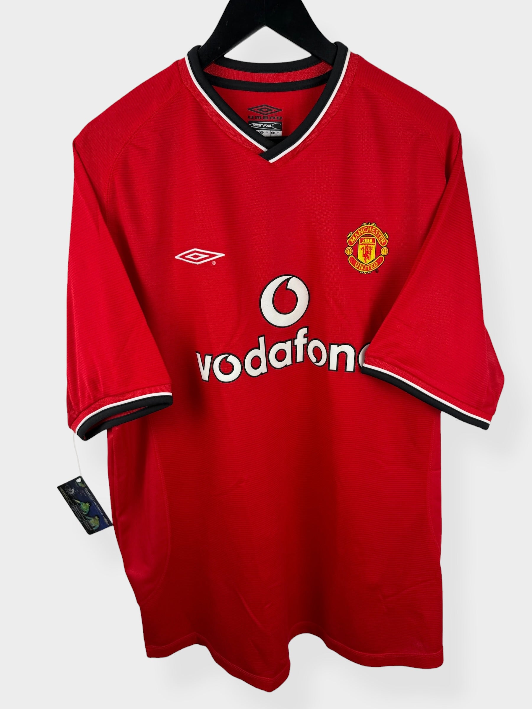 2000-02 MANCHESTER UNITED HEIMTRIKOT SOLSKJAER #20 XL
