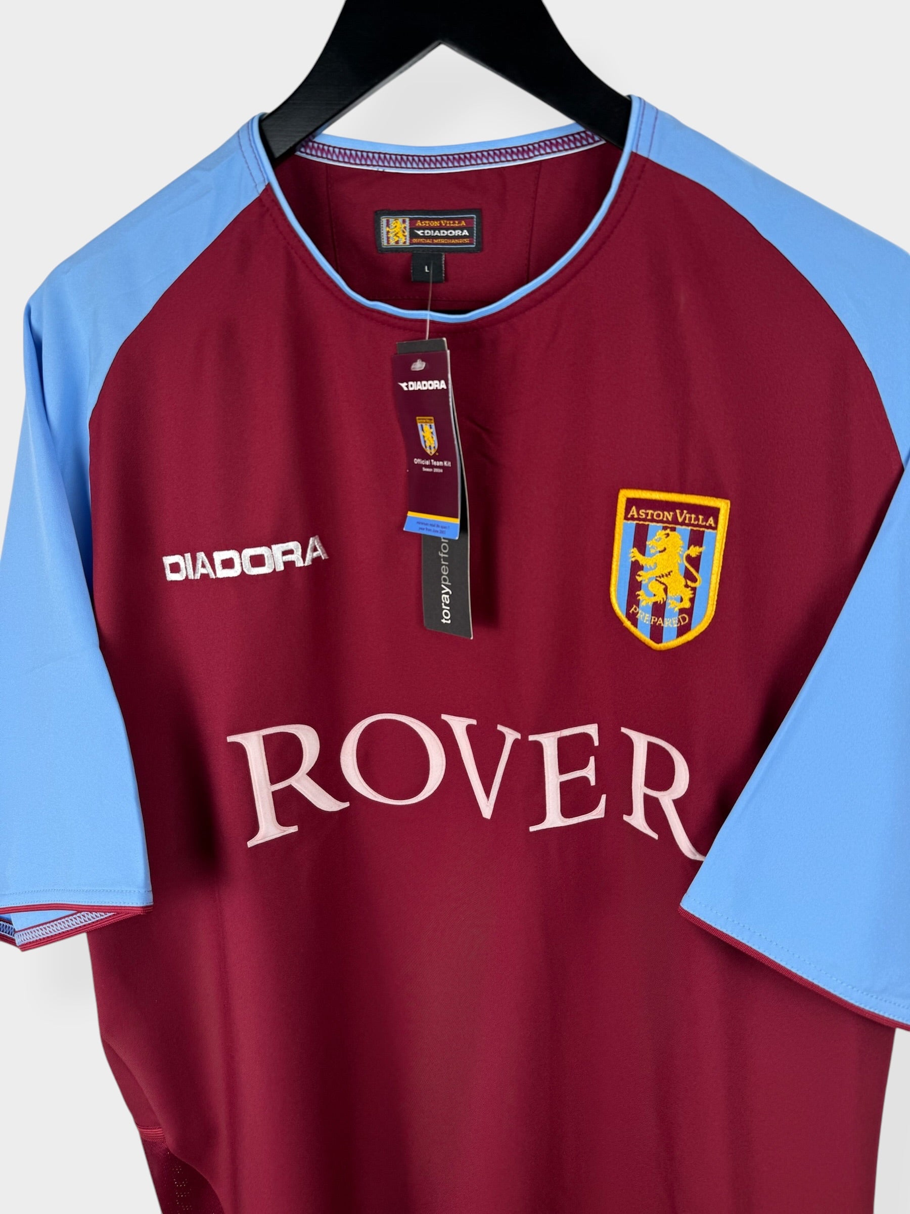 MAILLOT DOMICILE ASTON VILLA 2003-04 L