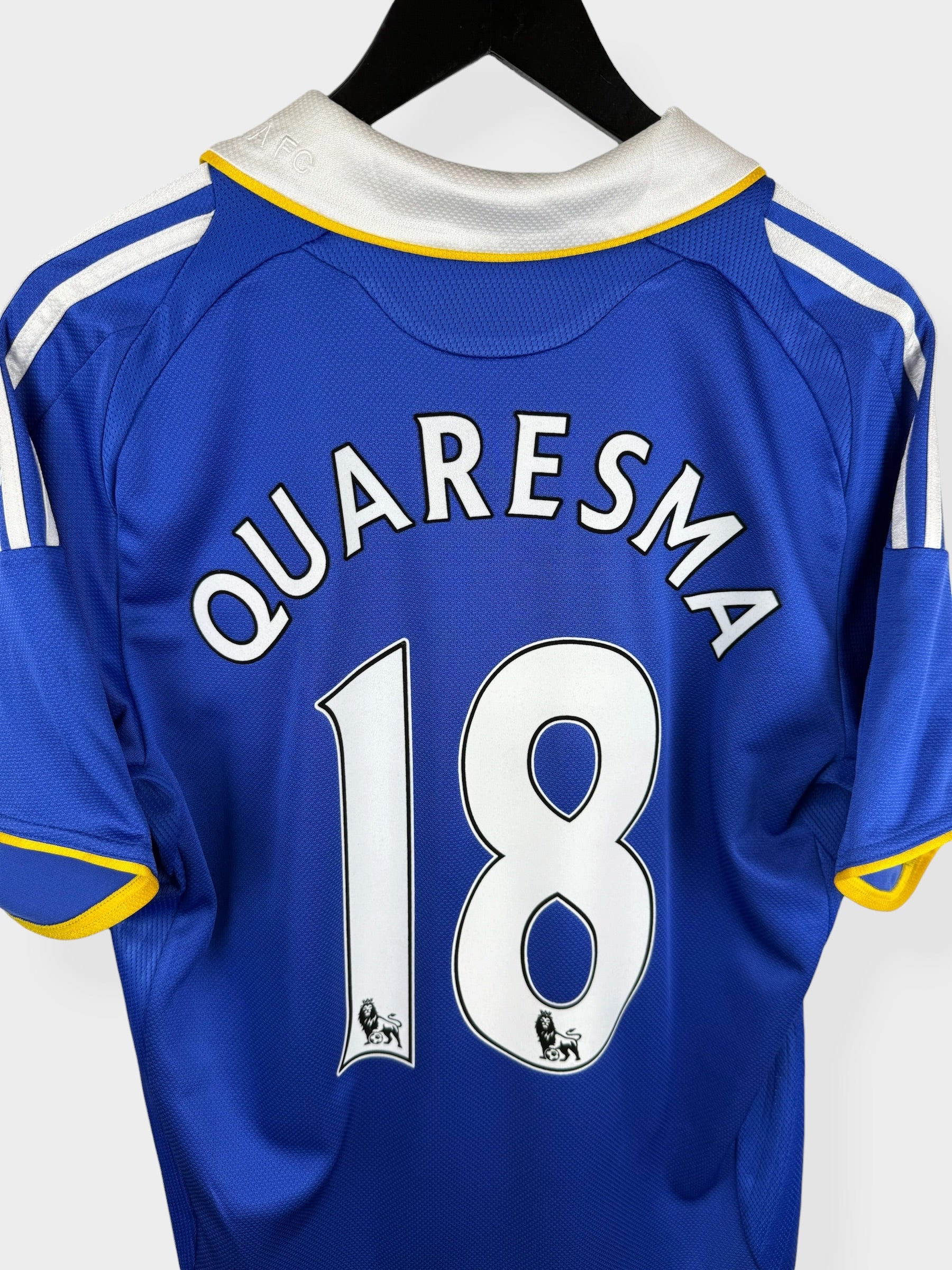 2008-09 CHELSEA HOME SHIRT QUARESMA #18 M