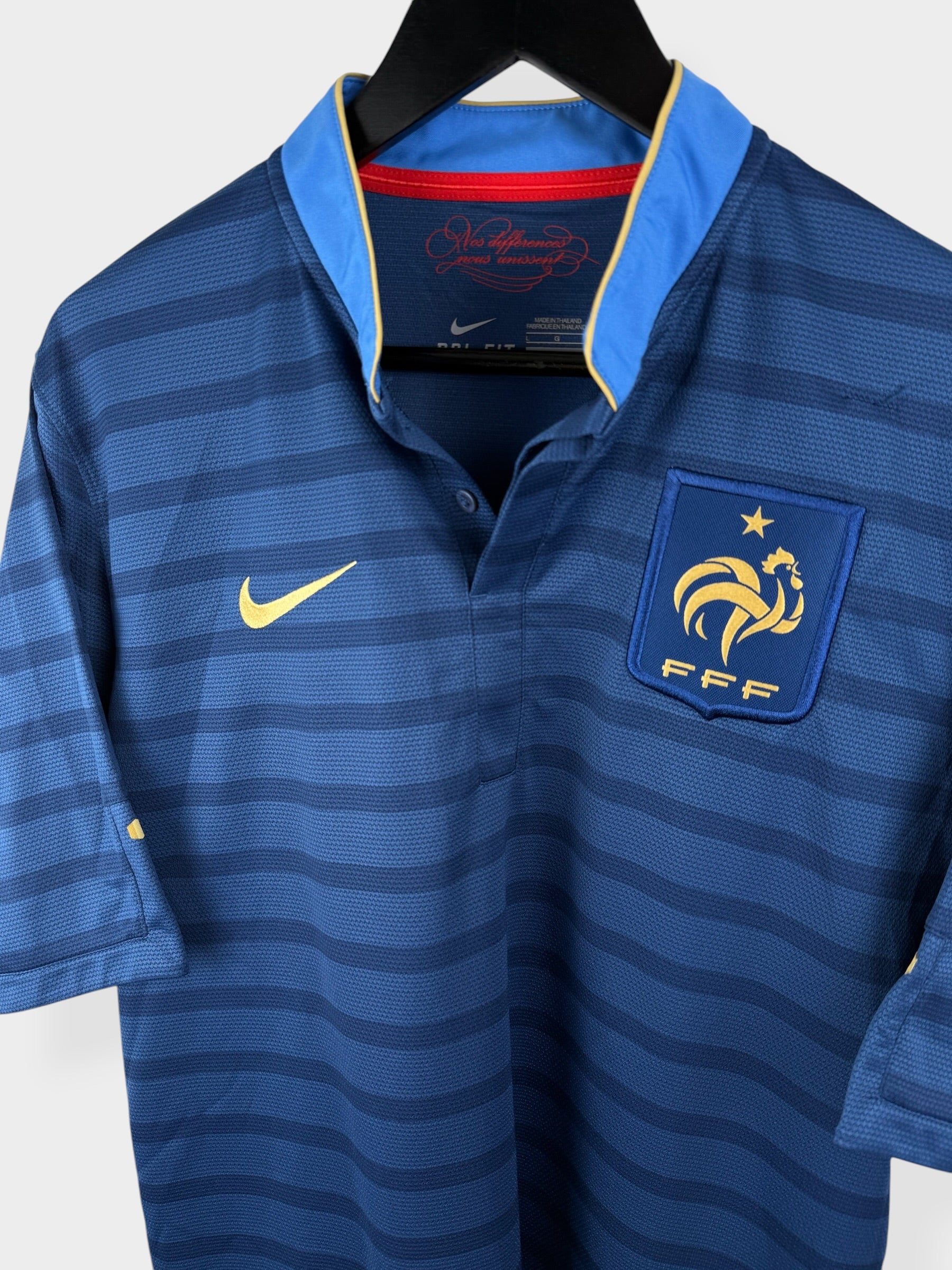 2012-13 FRANCE HOME SHIRT L
