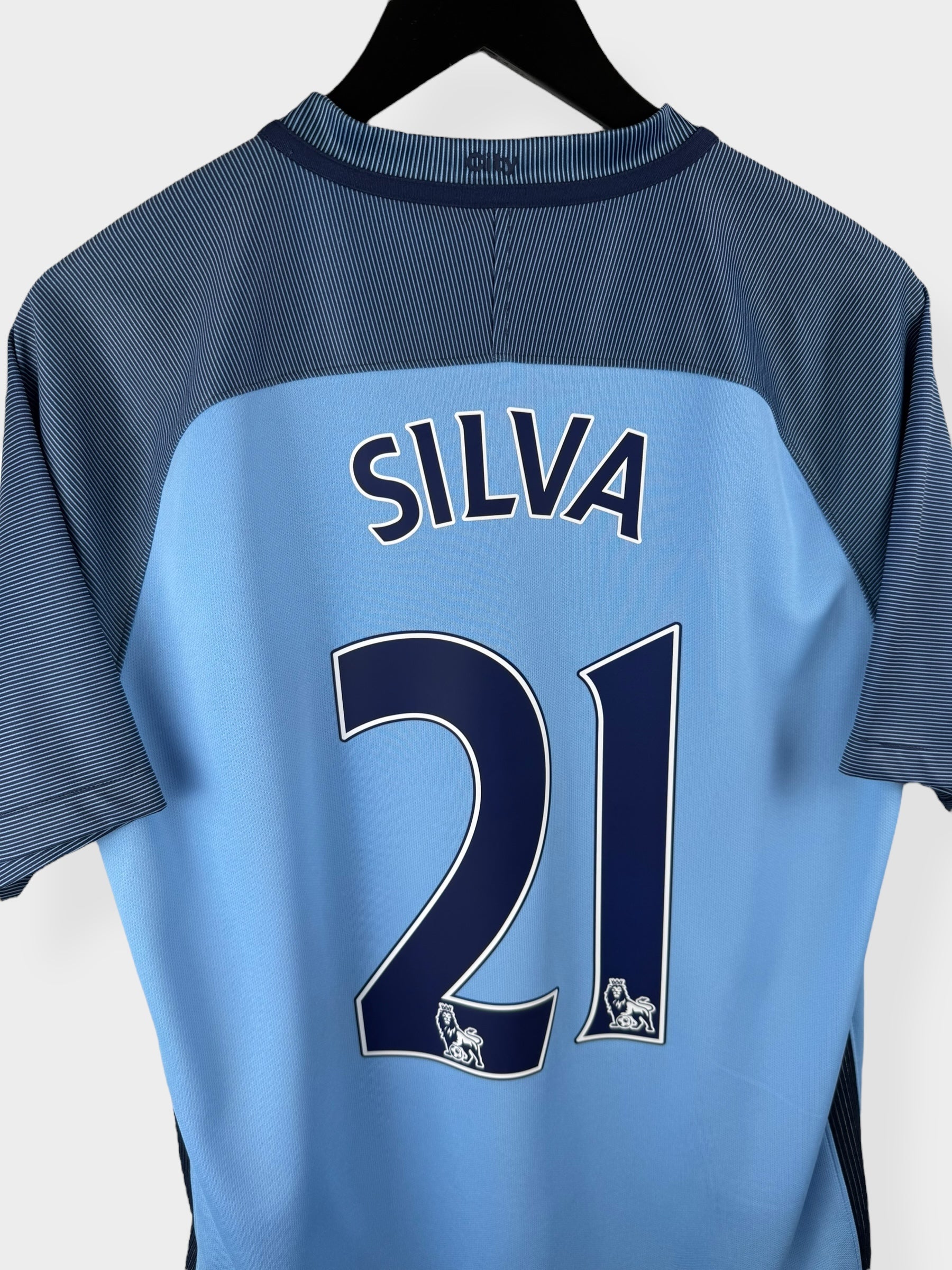 2016-17 MANCHESTER CITY HOME SHIRT SILVA #21 M