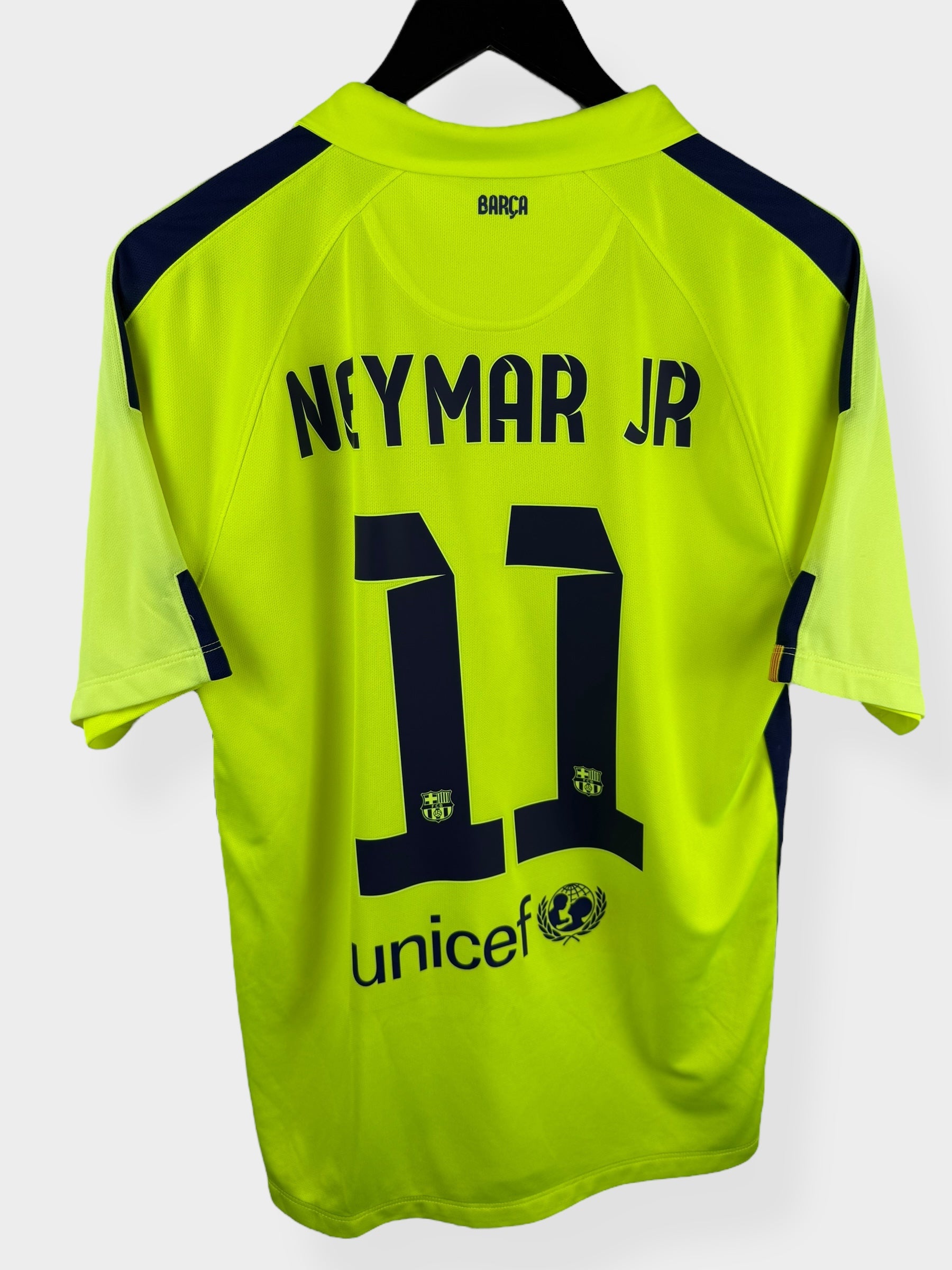 2014-15 BARCELONA THIRD SHIRT NEYMAR JR #11 M - Authentic Football Club