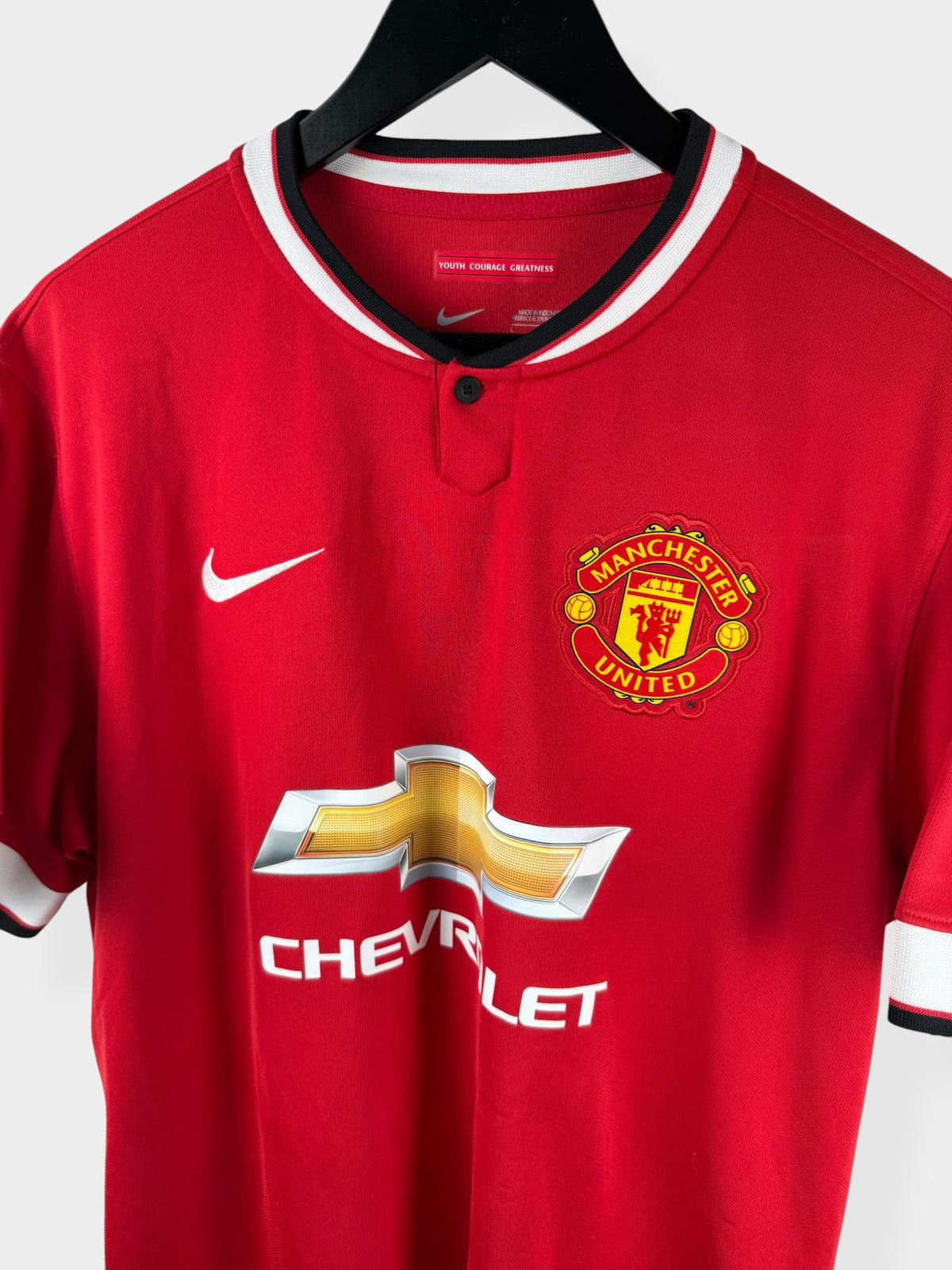 2014-15 MANCHESTER UNITED HOME SHIRT V. PERSIE #20 L