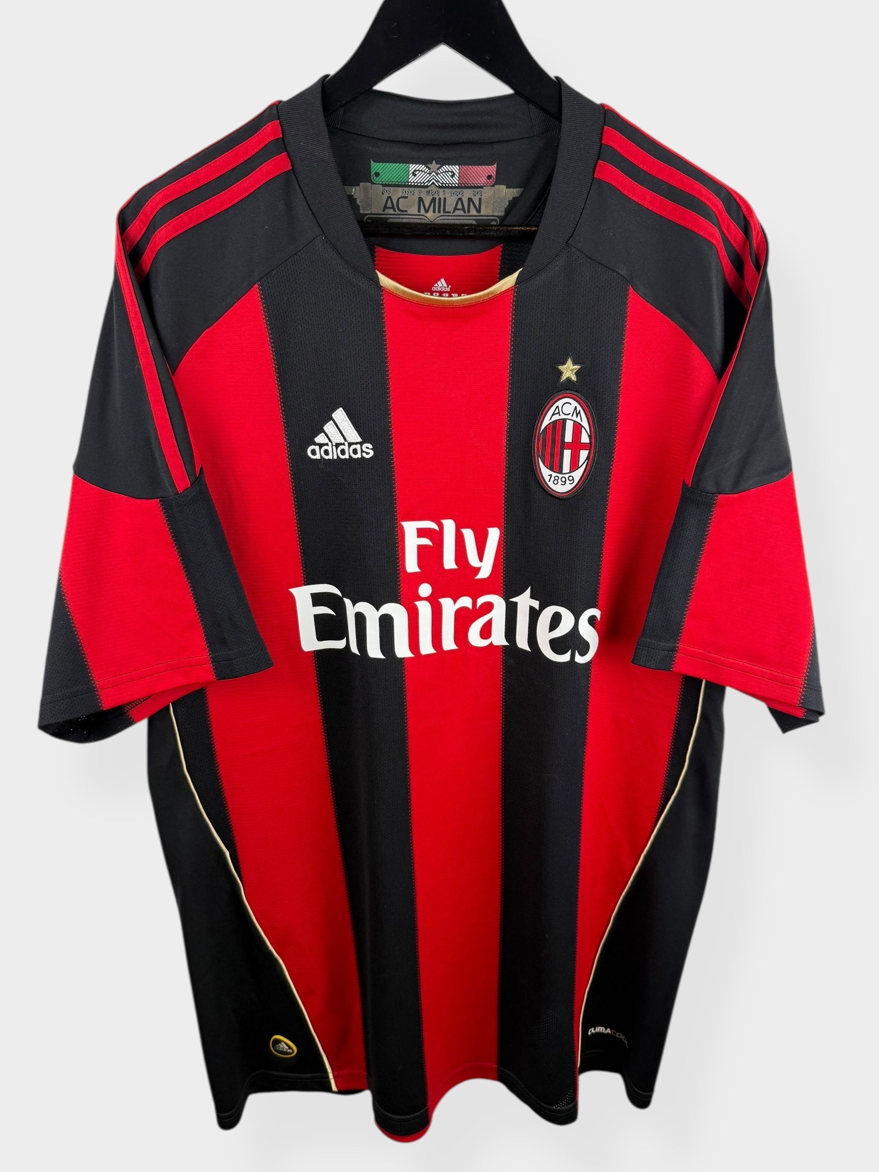 2010-11 AC MILAN HOME SHIRT RONALDINHO #80 XL