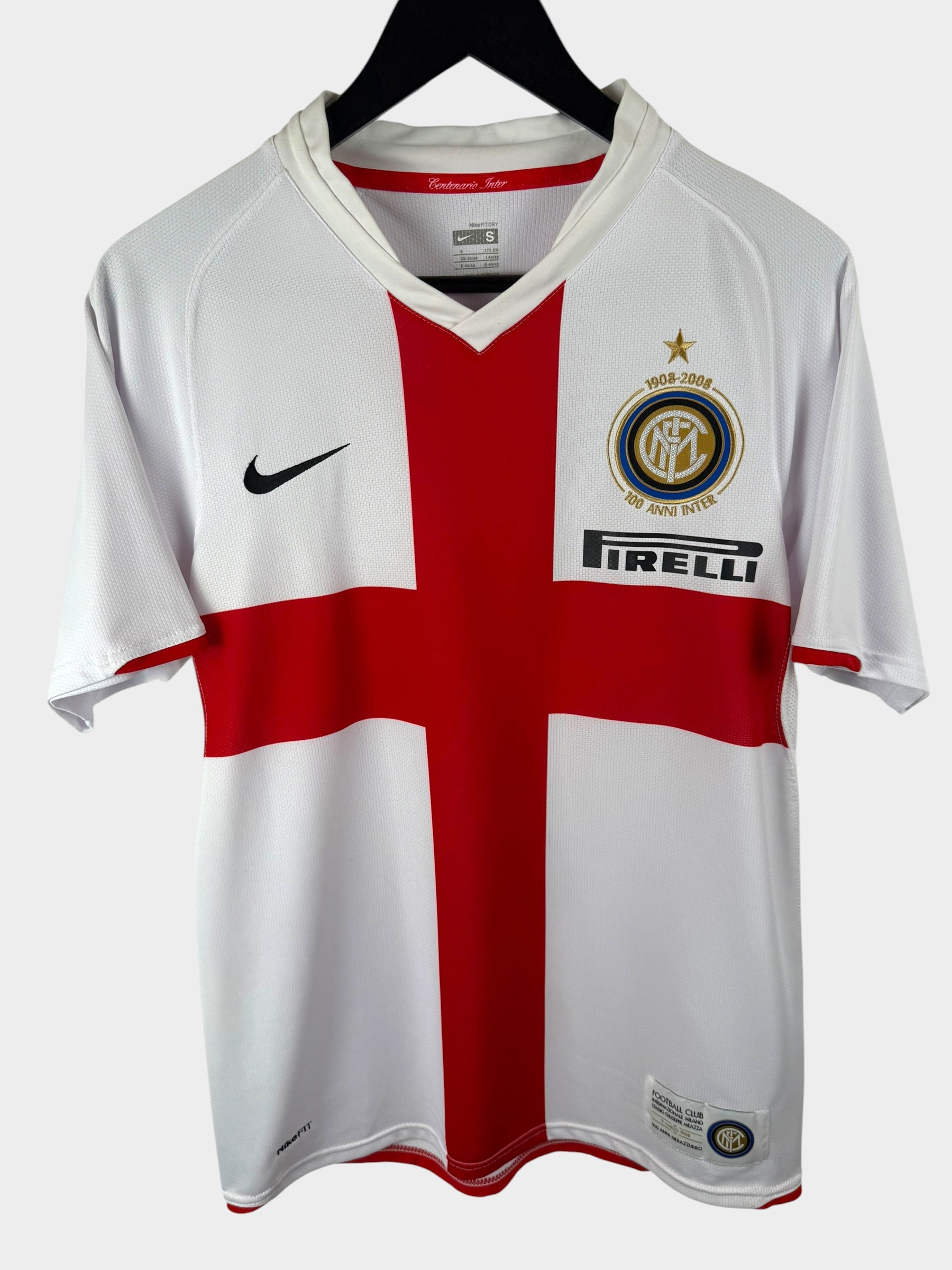 2007-08 INTER MILAN AWAY SHIRT FIGO #7 S