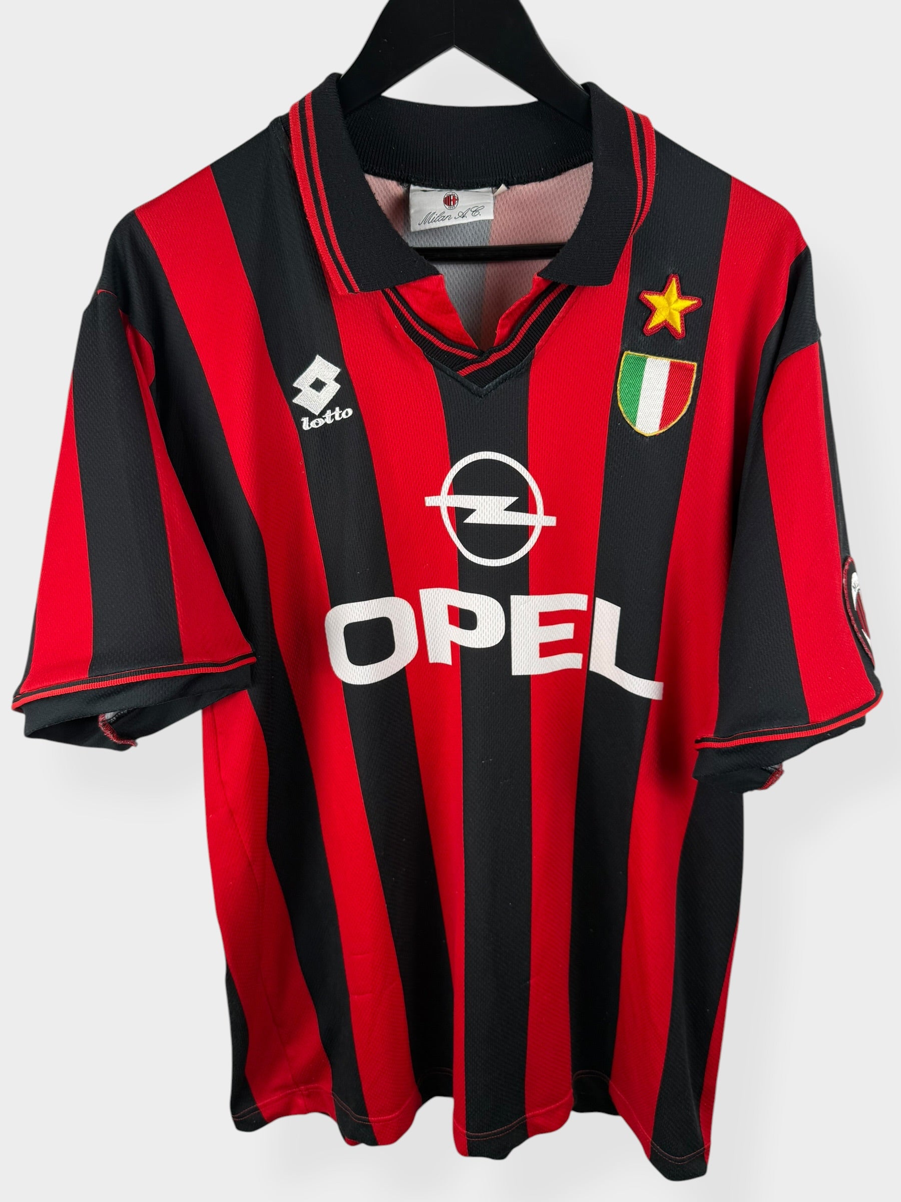 1996-97 AC MILAN THUISSHIRT L