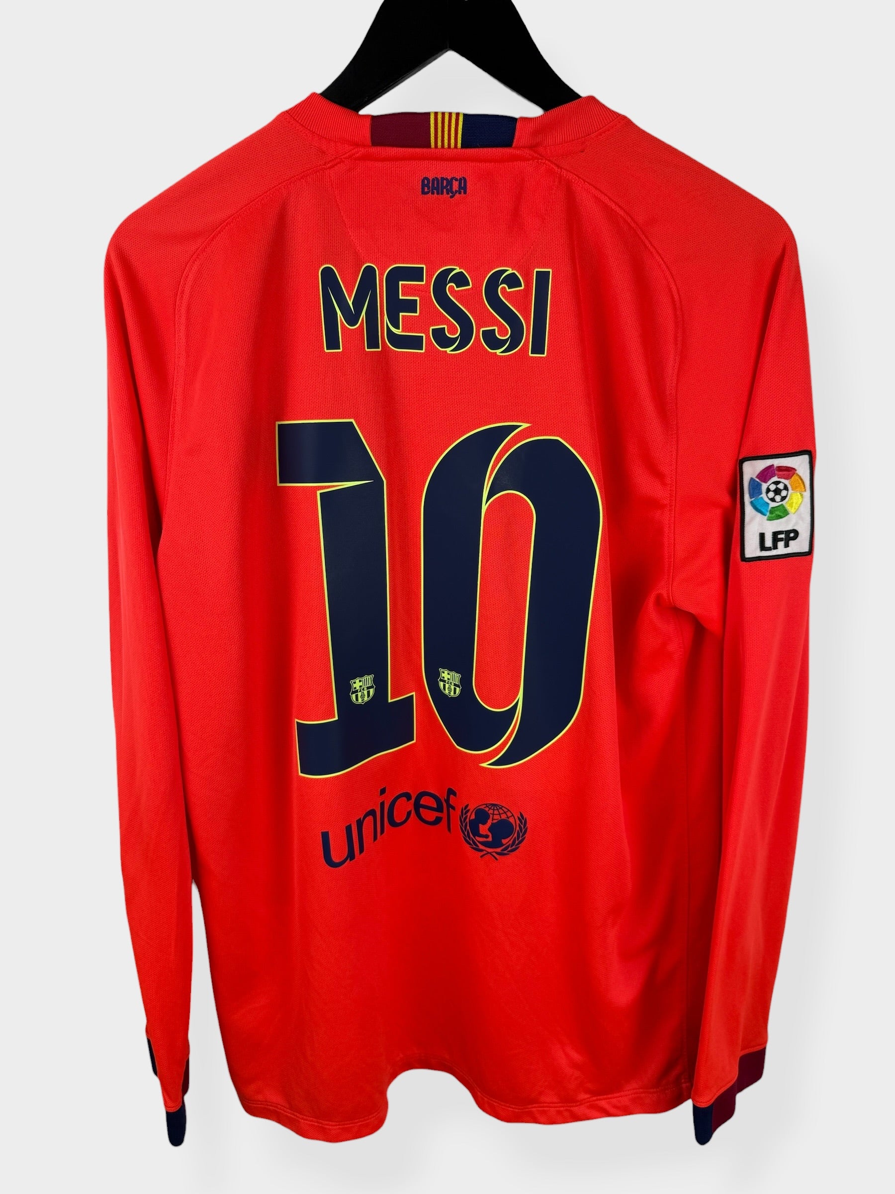 2014-15 BARCELONA AUSWÄRTSTRIKOT LS MESSI #10 L