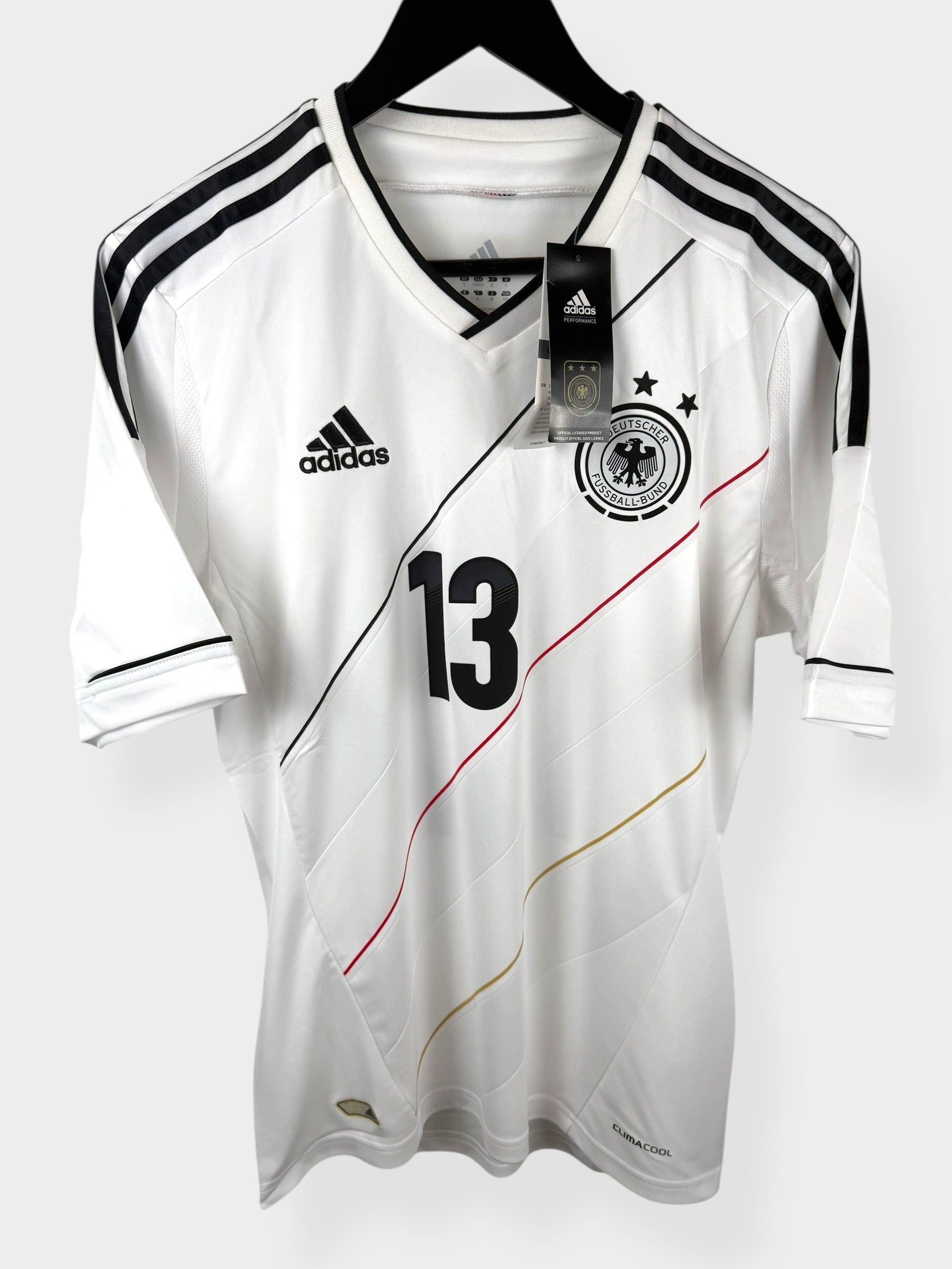 2012-13 GERMANY HOME SHIRT MULLER #13 S - Authentic Football Club