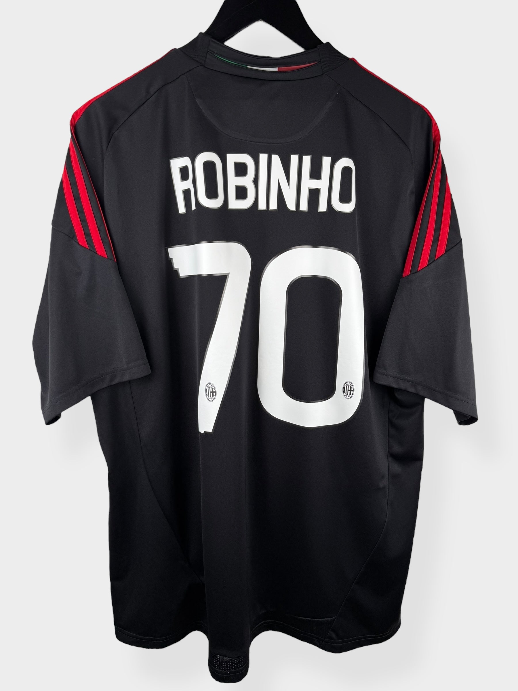 2010-11 AC MILAN DRITTES TRIKOT ROBINHO #70 XL