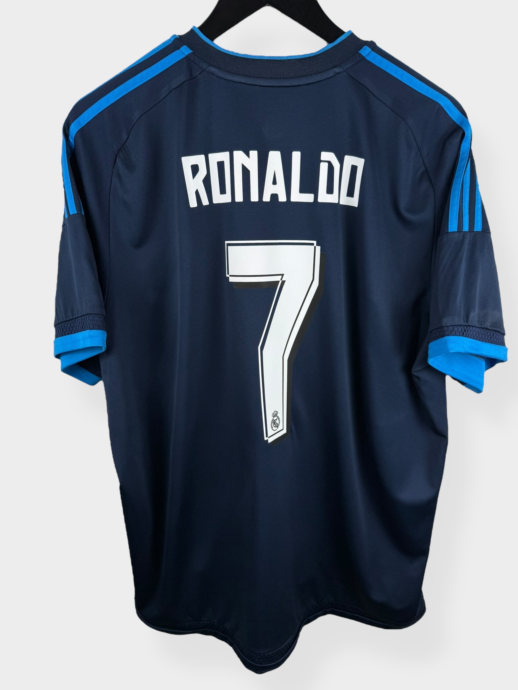 2013-14 REAL MADRID AWAY SHIRT RONALDO #7 XL - Authentic Football Club
