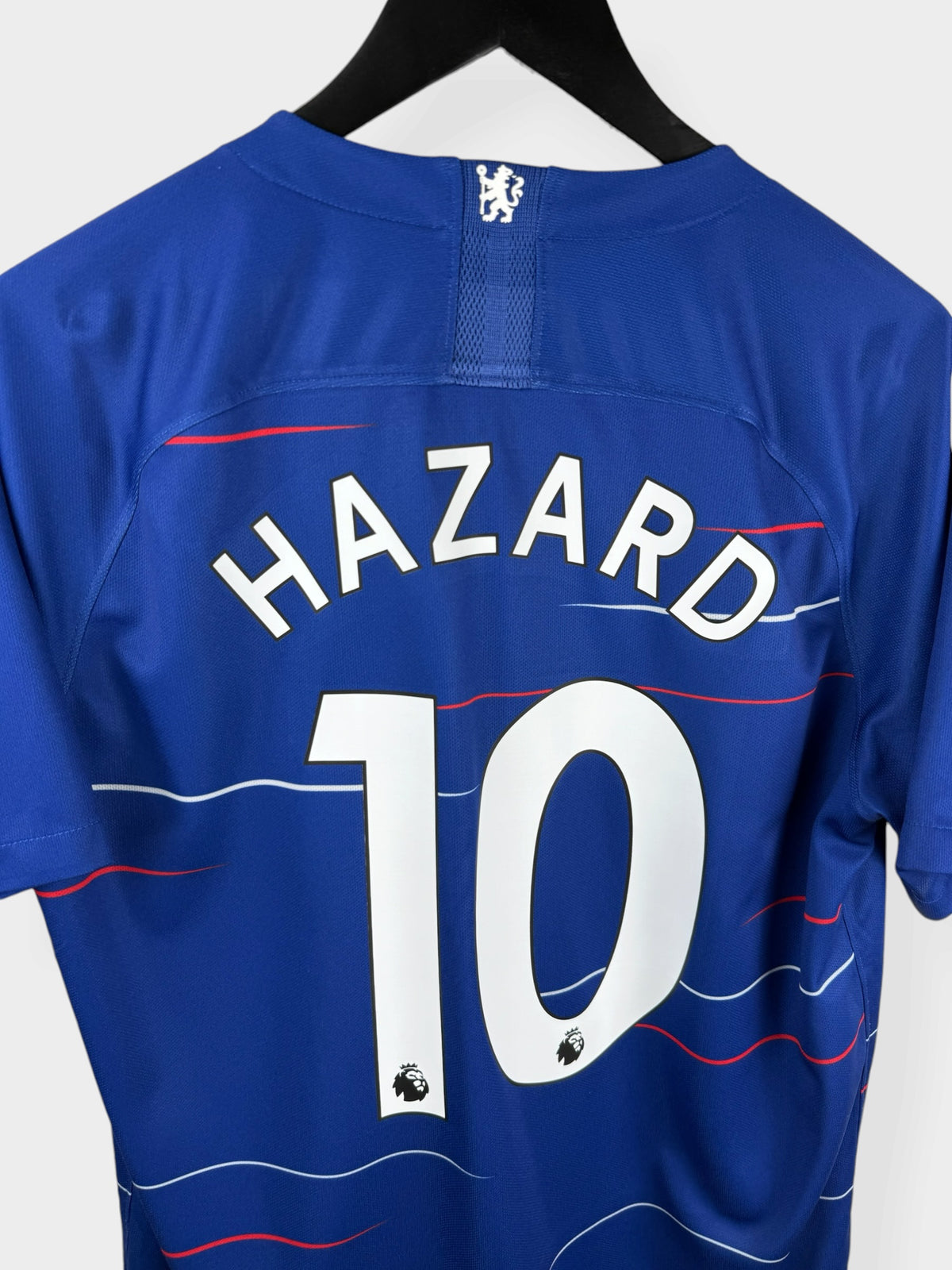 2018-19 CHELSEA HOME SHIRT HAZARD #10 L - Authentic Football Club