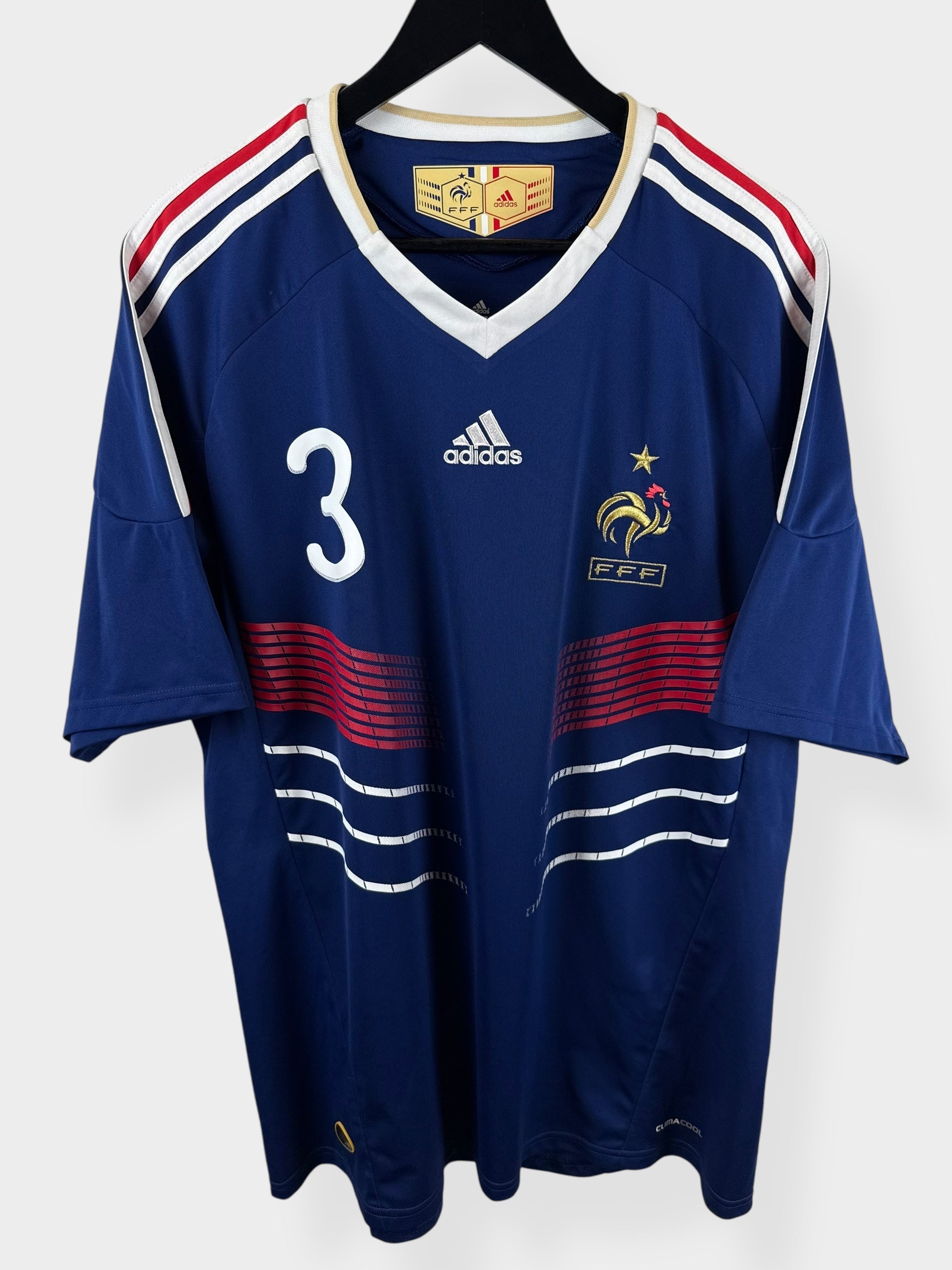 2009-10 FRANCE HOME SHIRT ABIDAL #3 XL