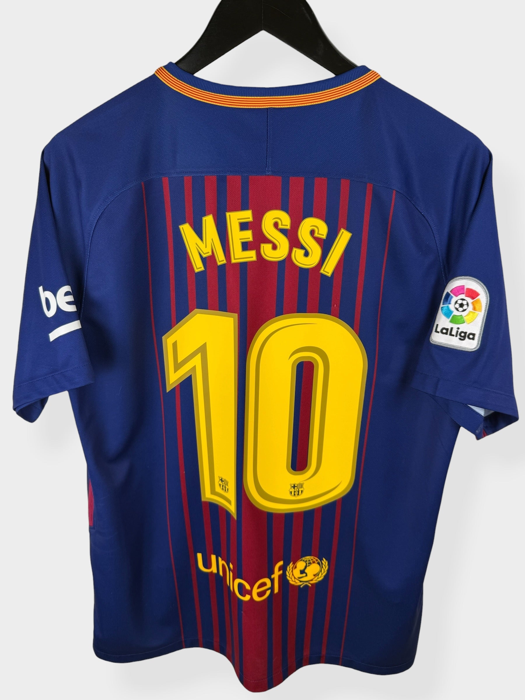 MAILLOT DOMICILE BARCELONE 2017-18 MESSI N°10 M