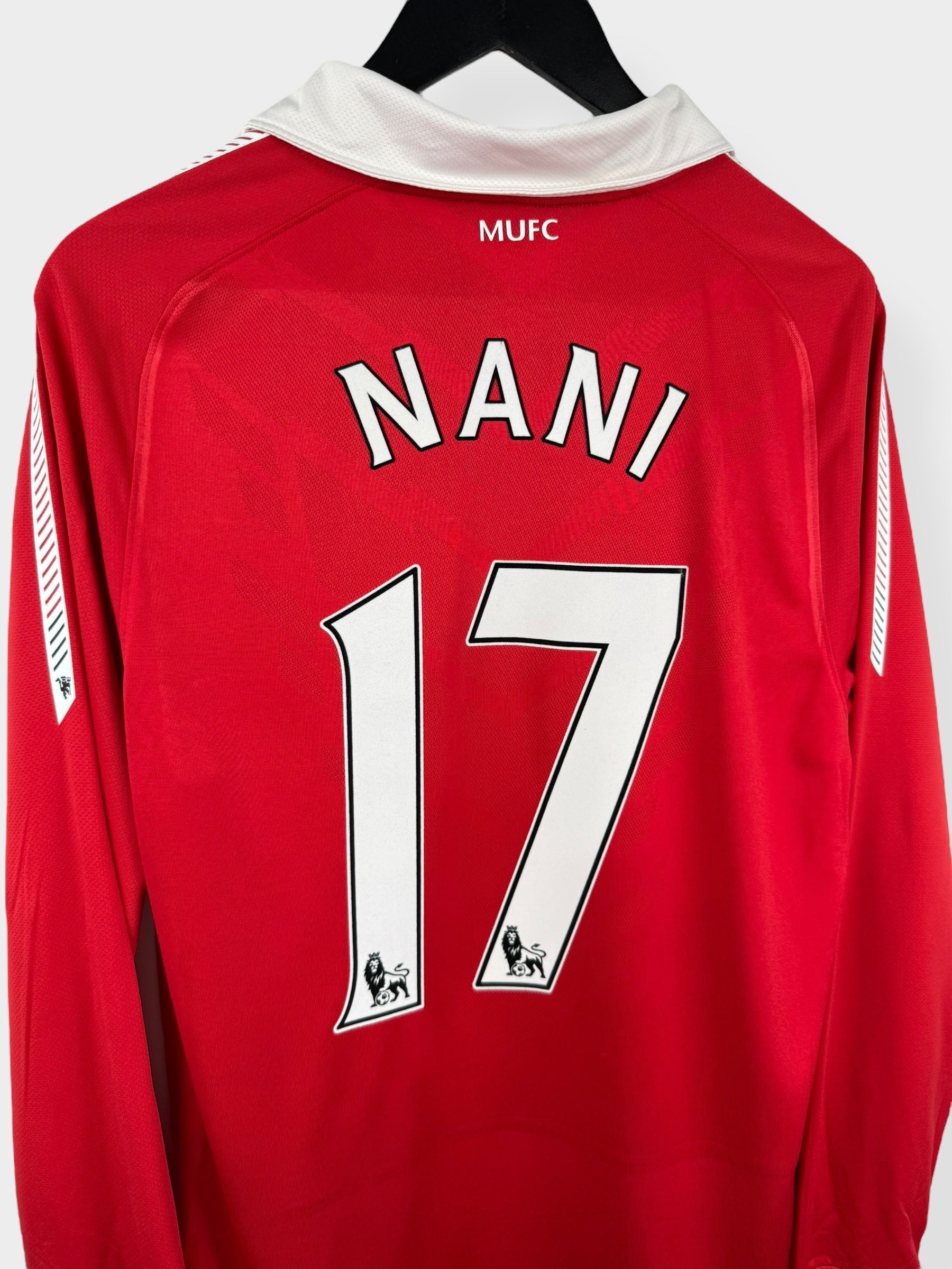 2010-11 MANCHESTER UNITED THUISSHIRT LS NANI #17 M