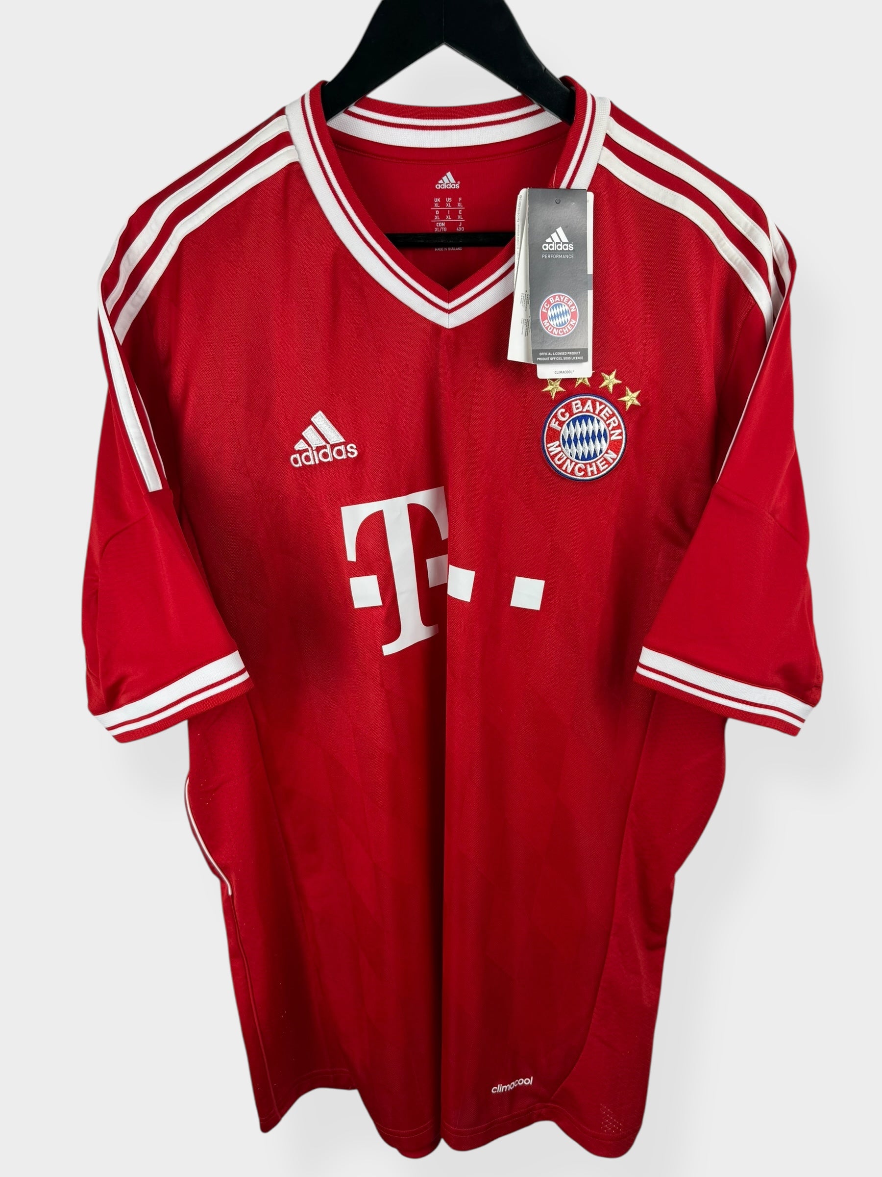 2013-14 BAYERN MUNICH HOME SHIRT RIBERY #7 XL