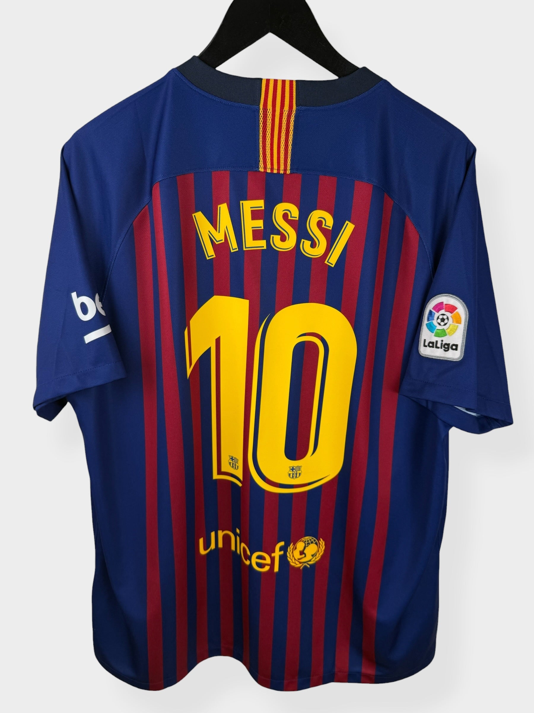 2018-19 BARCELONA HOME SHIRT MESSI #10 XL
