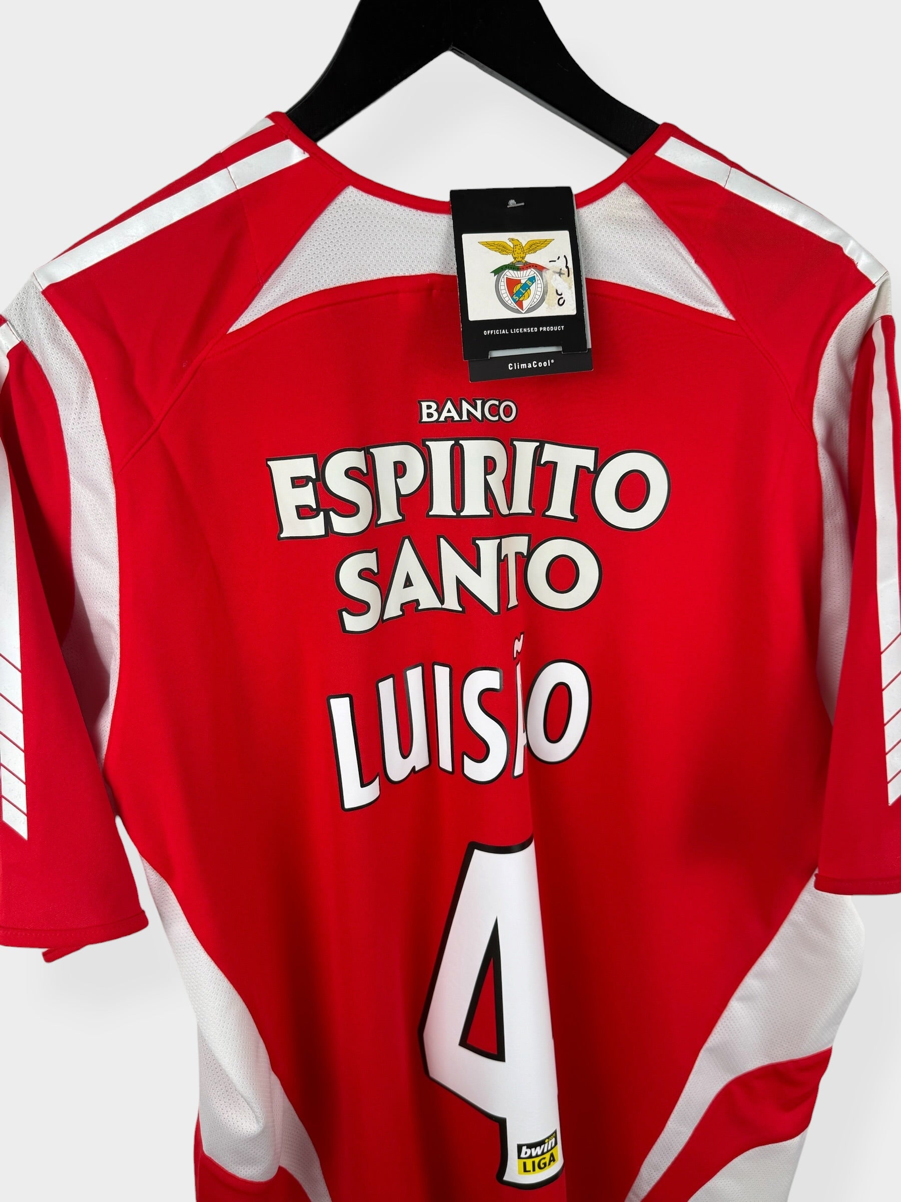 2005-06 BENFICA HEIMTRIKOT LUISAO #4 L