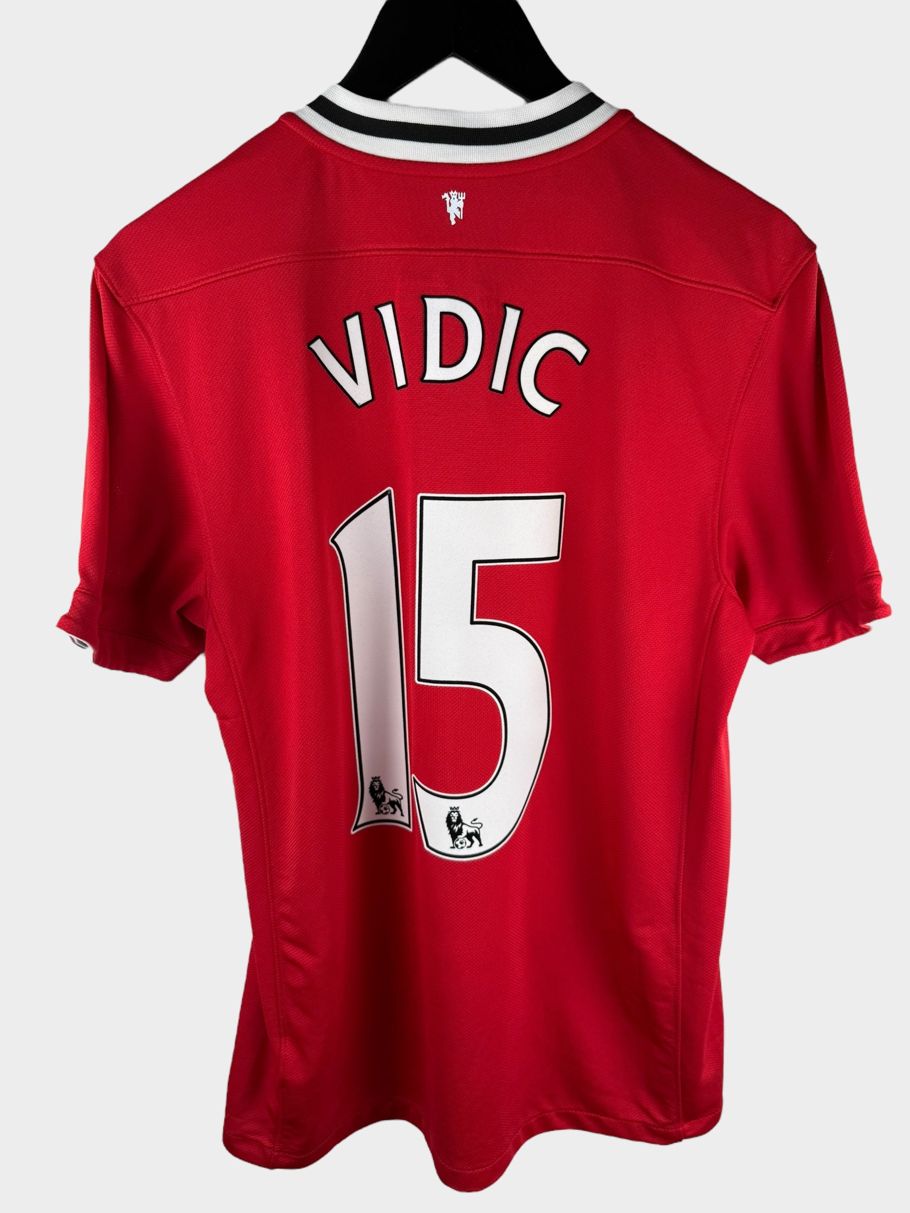 2011-12 MANCHESTER UNITED HOME SHIRT VIDIC #15 M