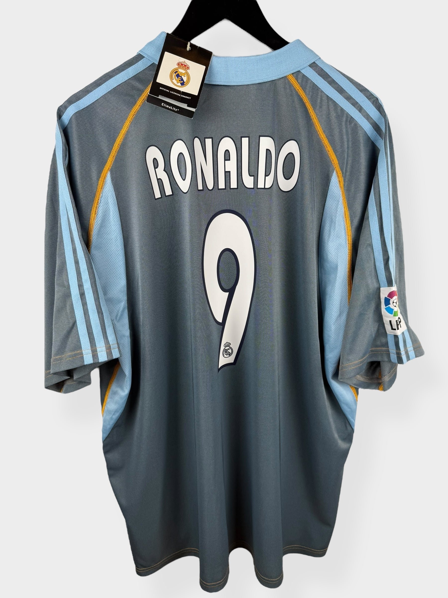 2003-04 REAL MADRID DRITTES TRIKOT RONALDO #9 XL