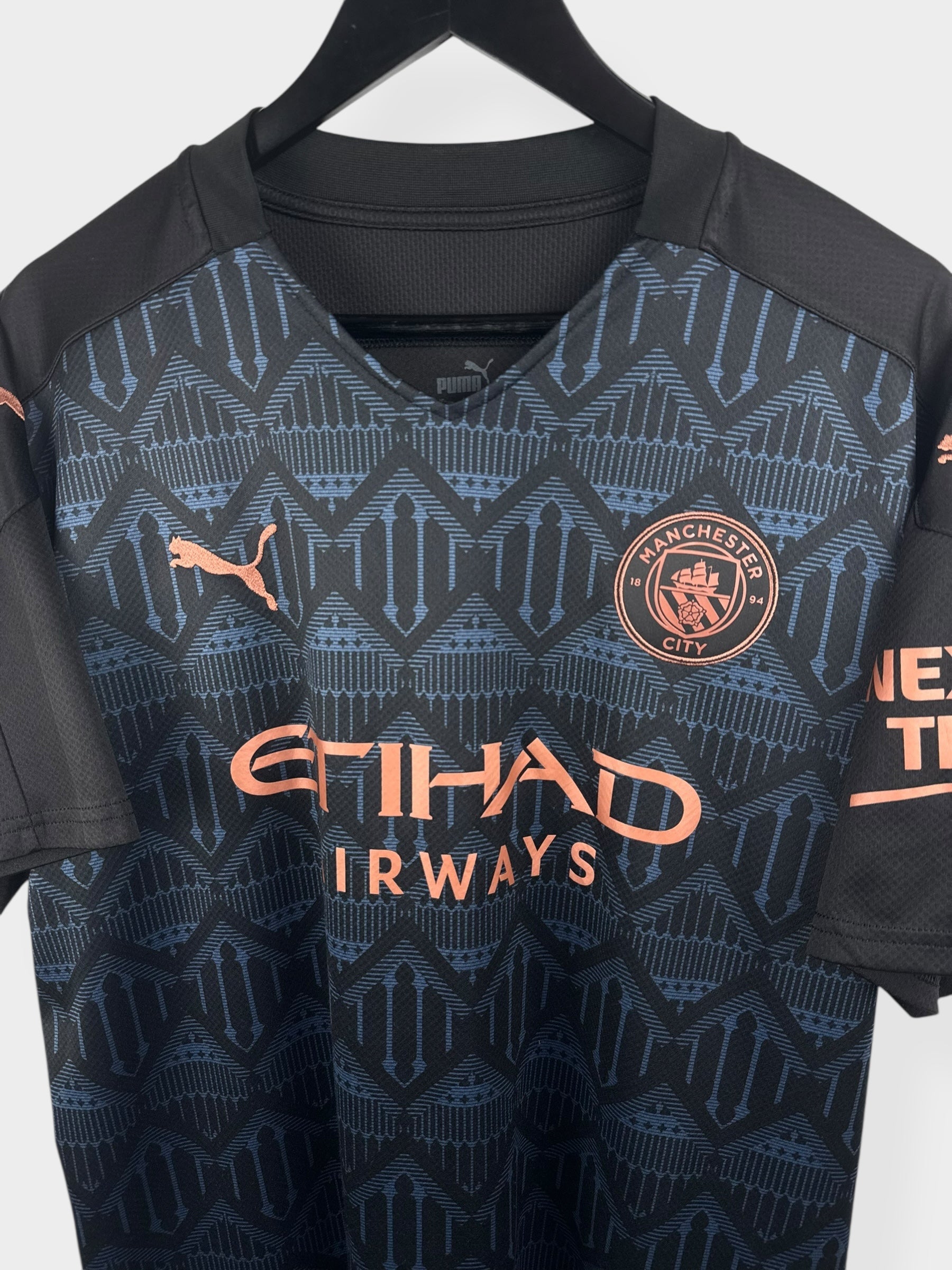 2020-21 MANCHESTER CITY AWAY SHIRT DE BRUYNE #17 XXL