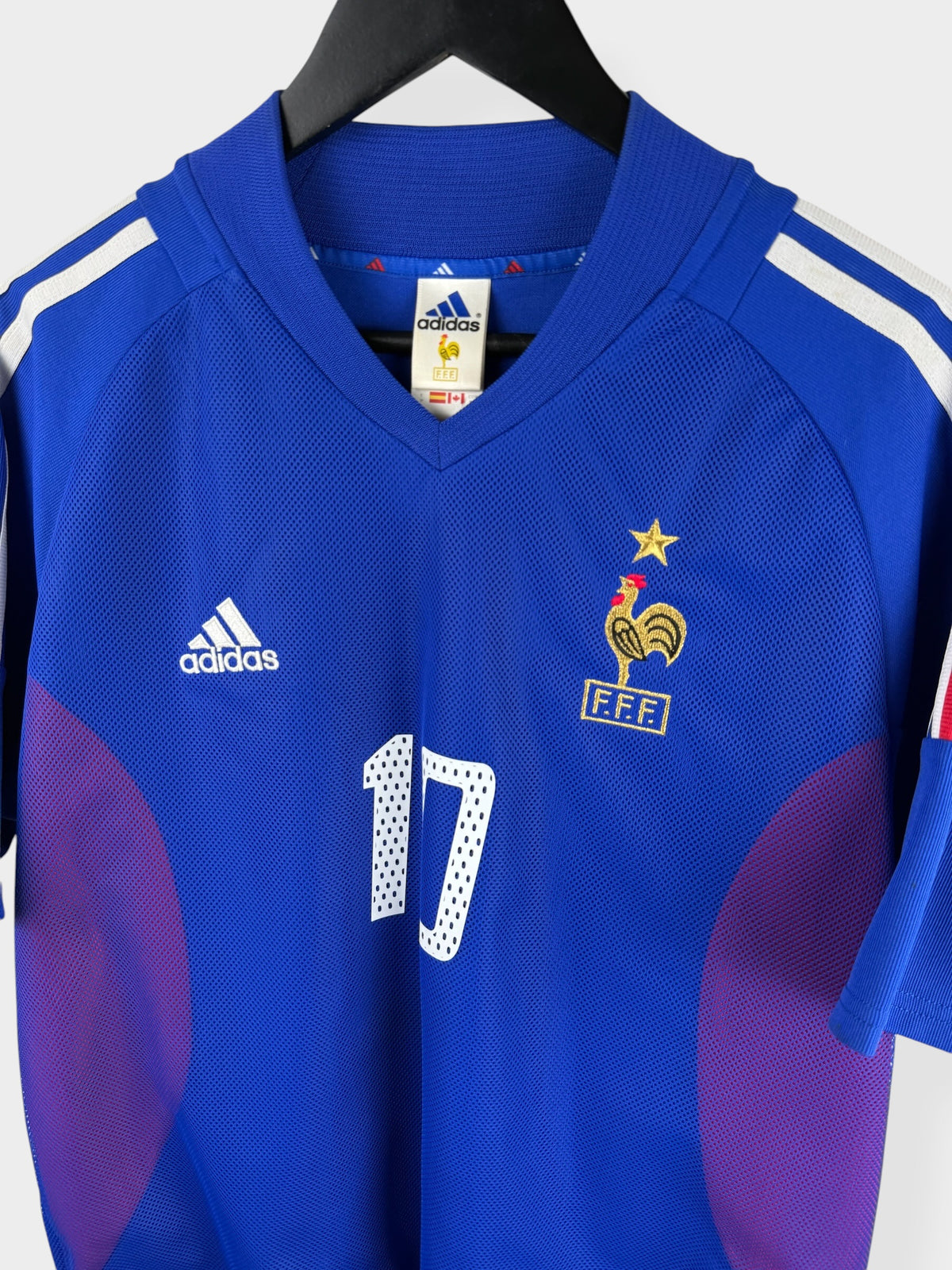 MAILLOT DOMICILE FRANCE 2002-04 ZIDANE #10 M
