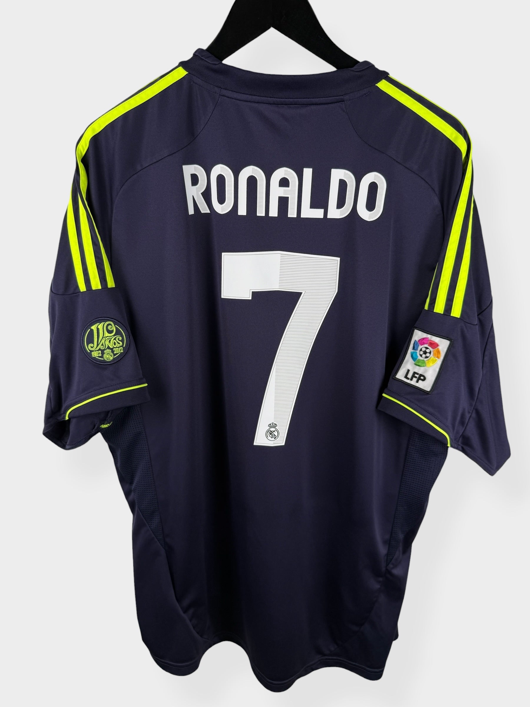2012-13 REAL MADRID AUSWÄRTSTRIKOT RONALDO #7 XXL